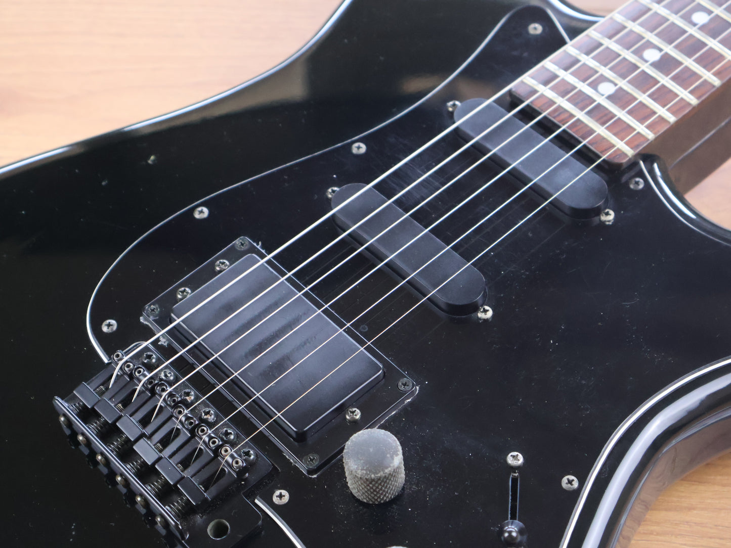 1984 Fresher Japan FS-3 Contemporary HSS Stratocaster (Black)