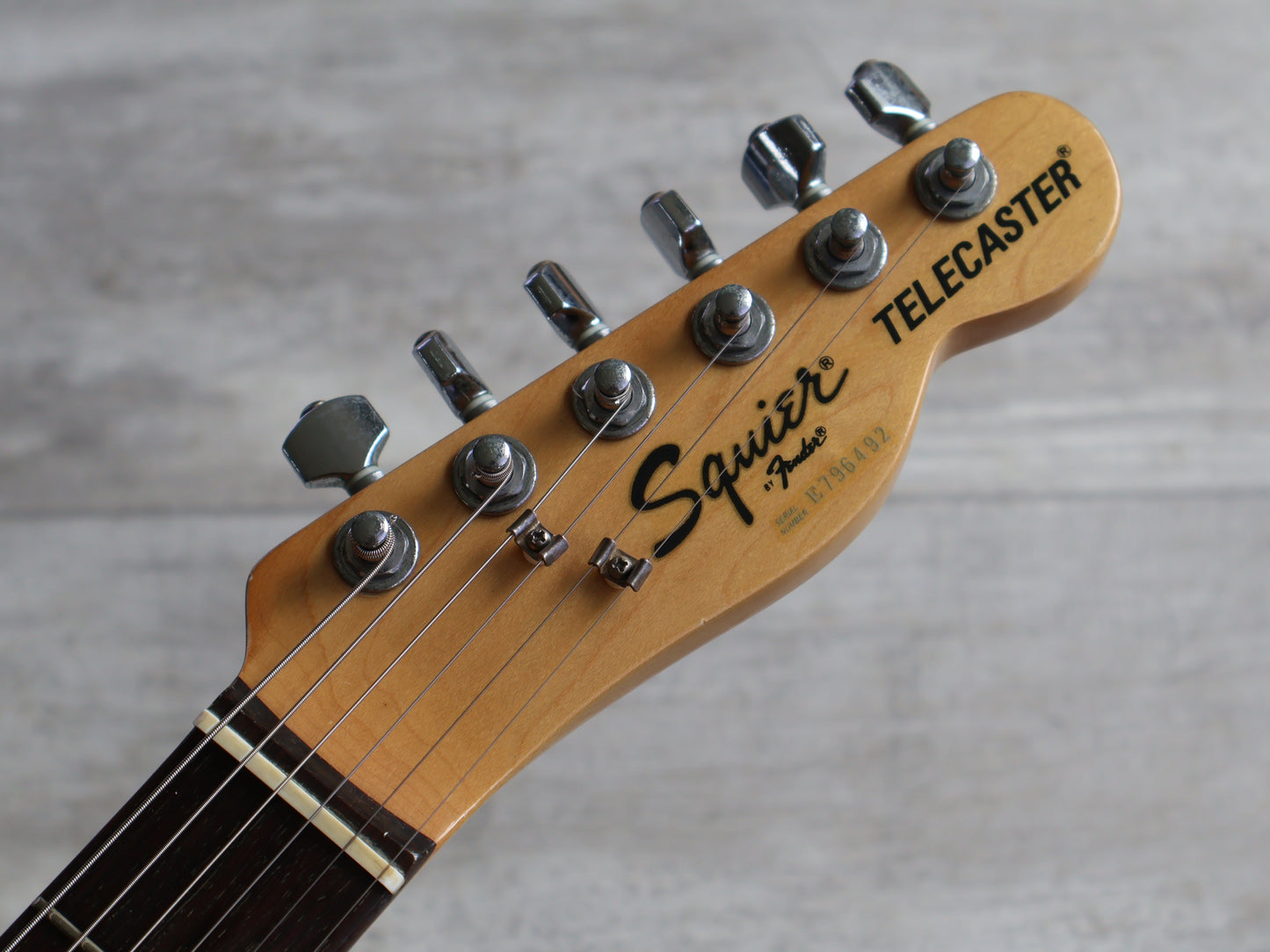 1987 Squier Japan CTL-30 "E Series" Telecaster (Black)