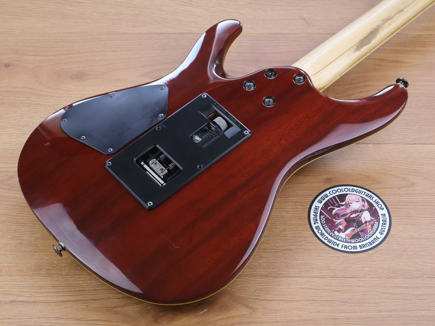 2012 Ibanez Prestige S5420QD HH S Series w/Seymour Duncan's (Tiger Eye)