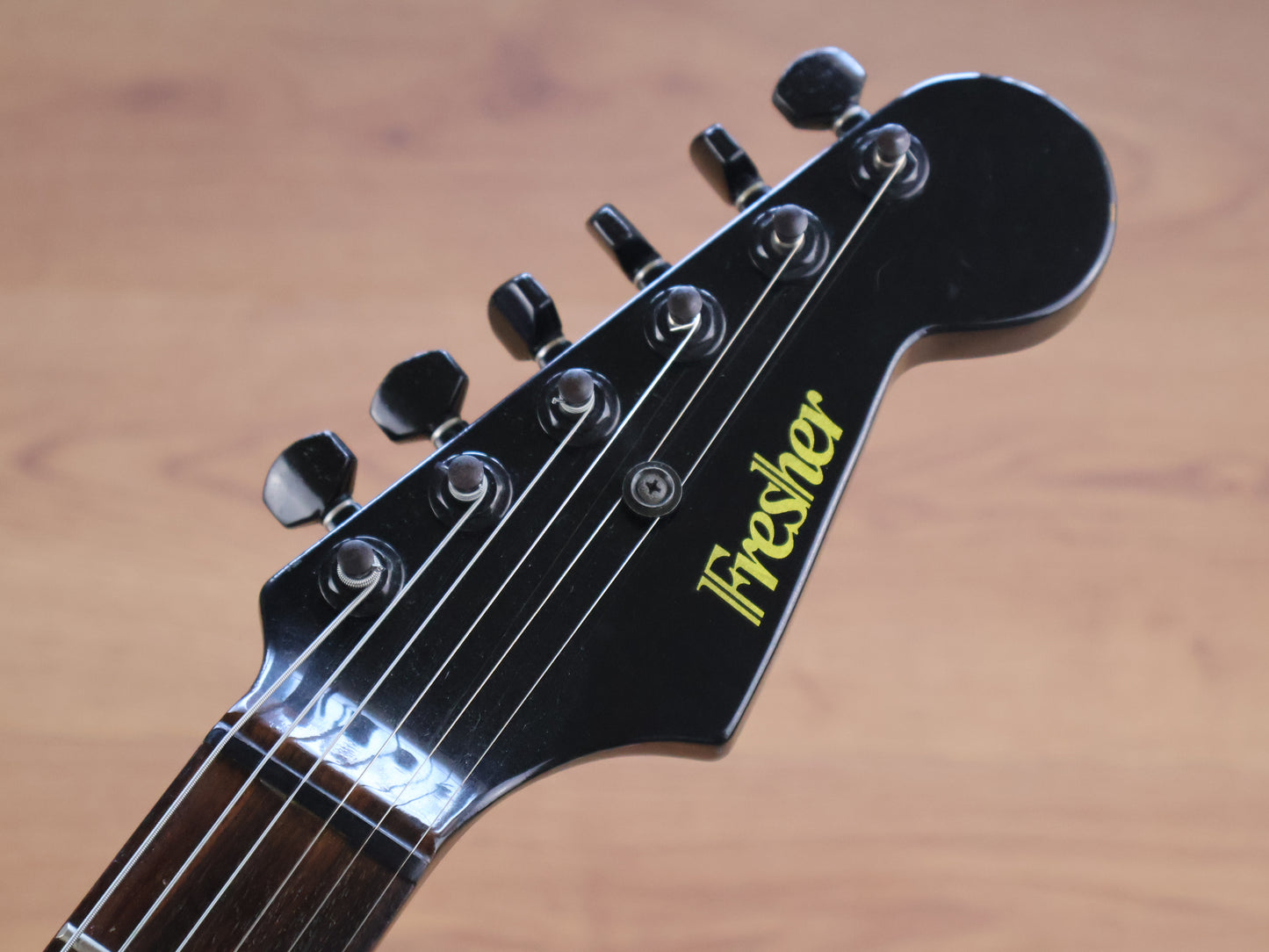 1984 Fresher Japan FS-3 Contemporary HH Stratocaster (Black)