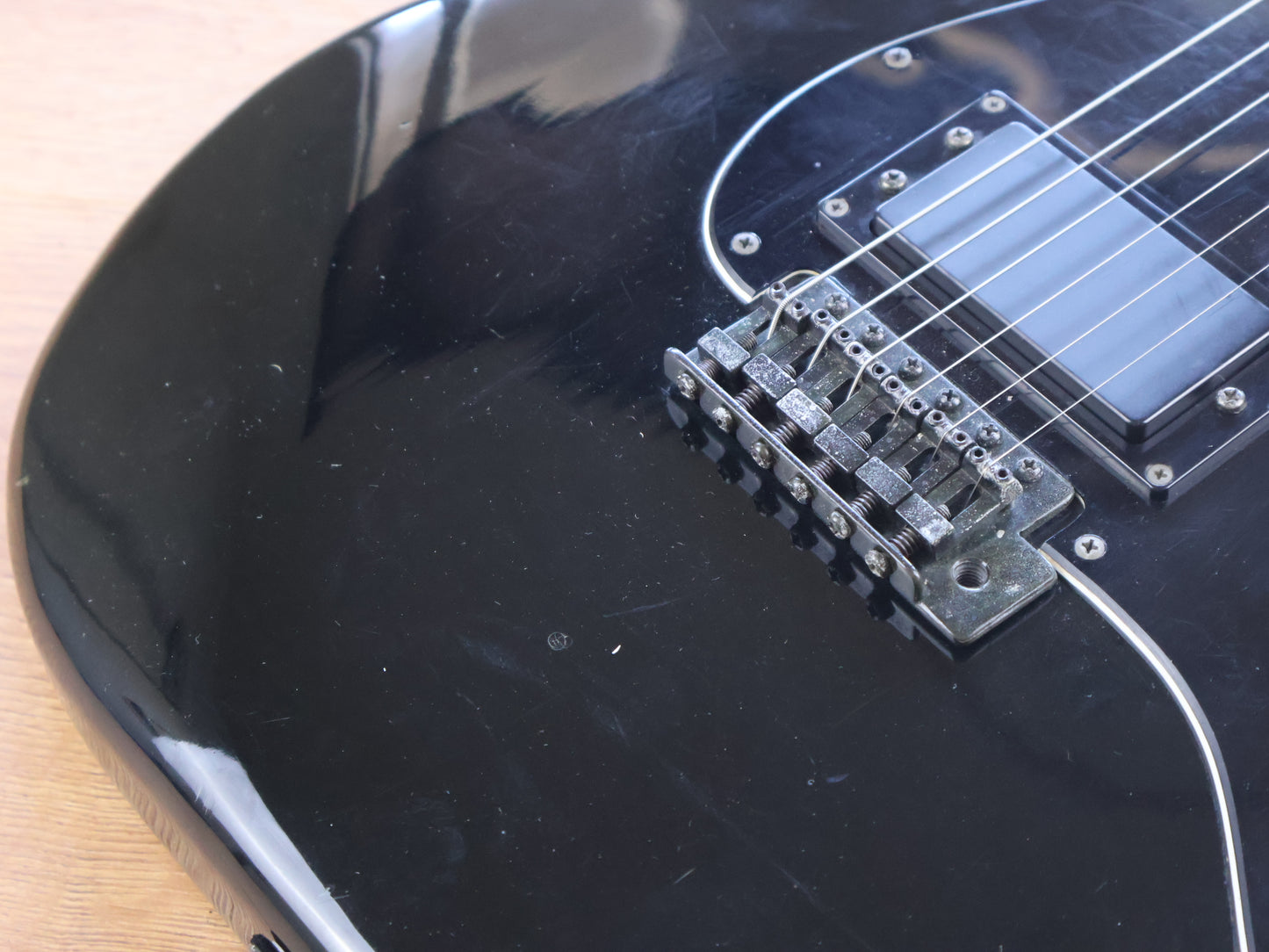 1984 Fresher Japan FS-3 Contemporary HH Stratocaster (Black)