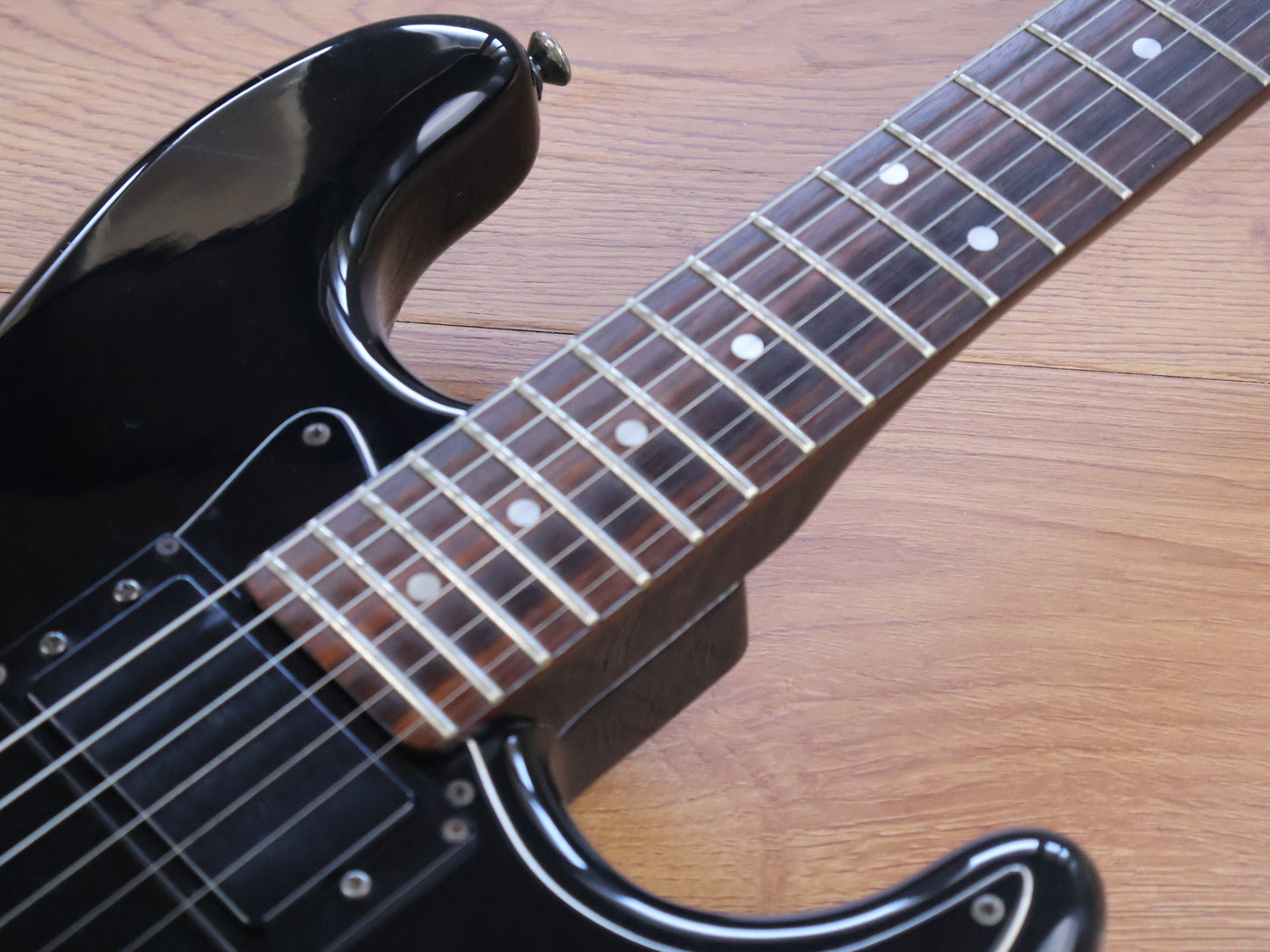 1984 Fresher Japan FS-3 Contemporary HH Stratocaster (Black)