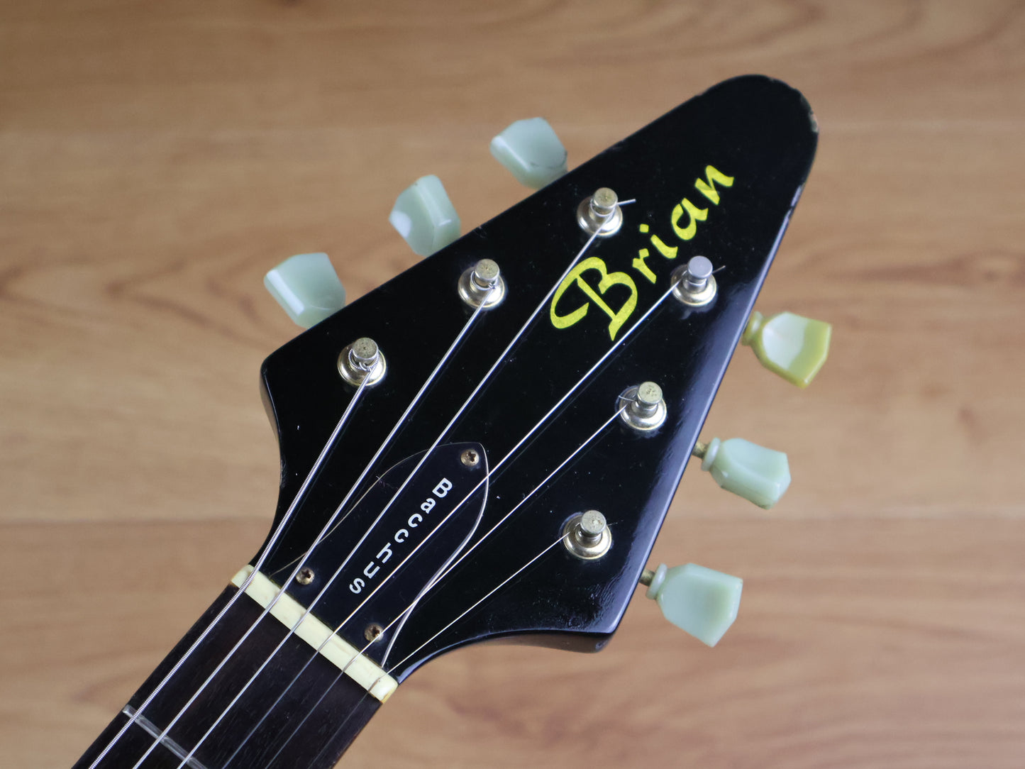 1990's Brian (by Bacchus) '58 Reissue Flying V (Black)