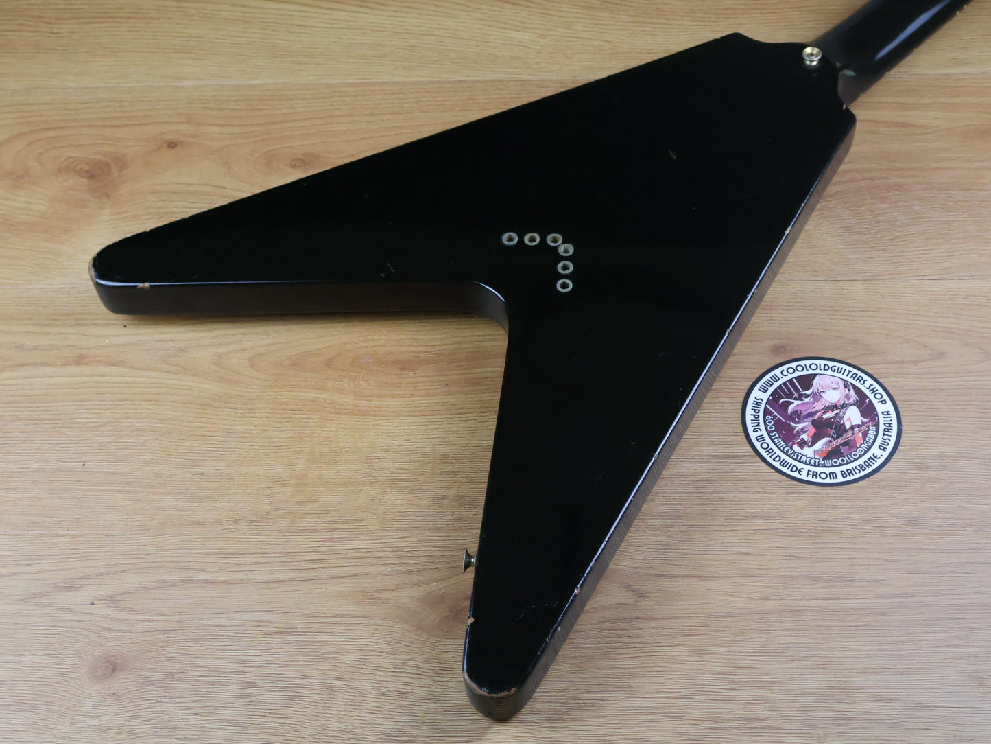 1990's Brian (by Bacchus) '58 Reissue Flying V (Black)