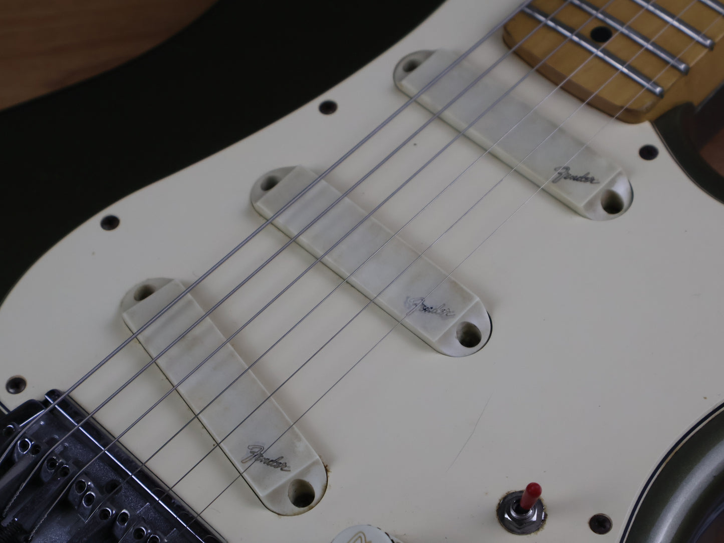 1983 Fender USA American Elite Stratocaster (Satin Jade Pearl Metallic)