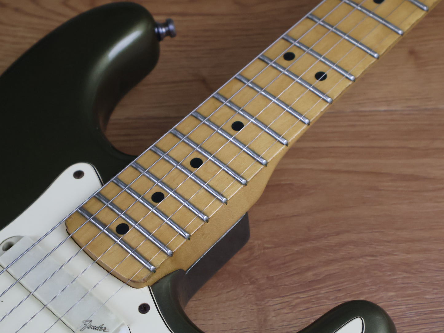 1983 Fender USA American Elite Stratocaster (Satin Jade Pearl Metallic)