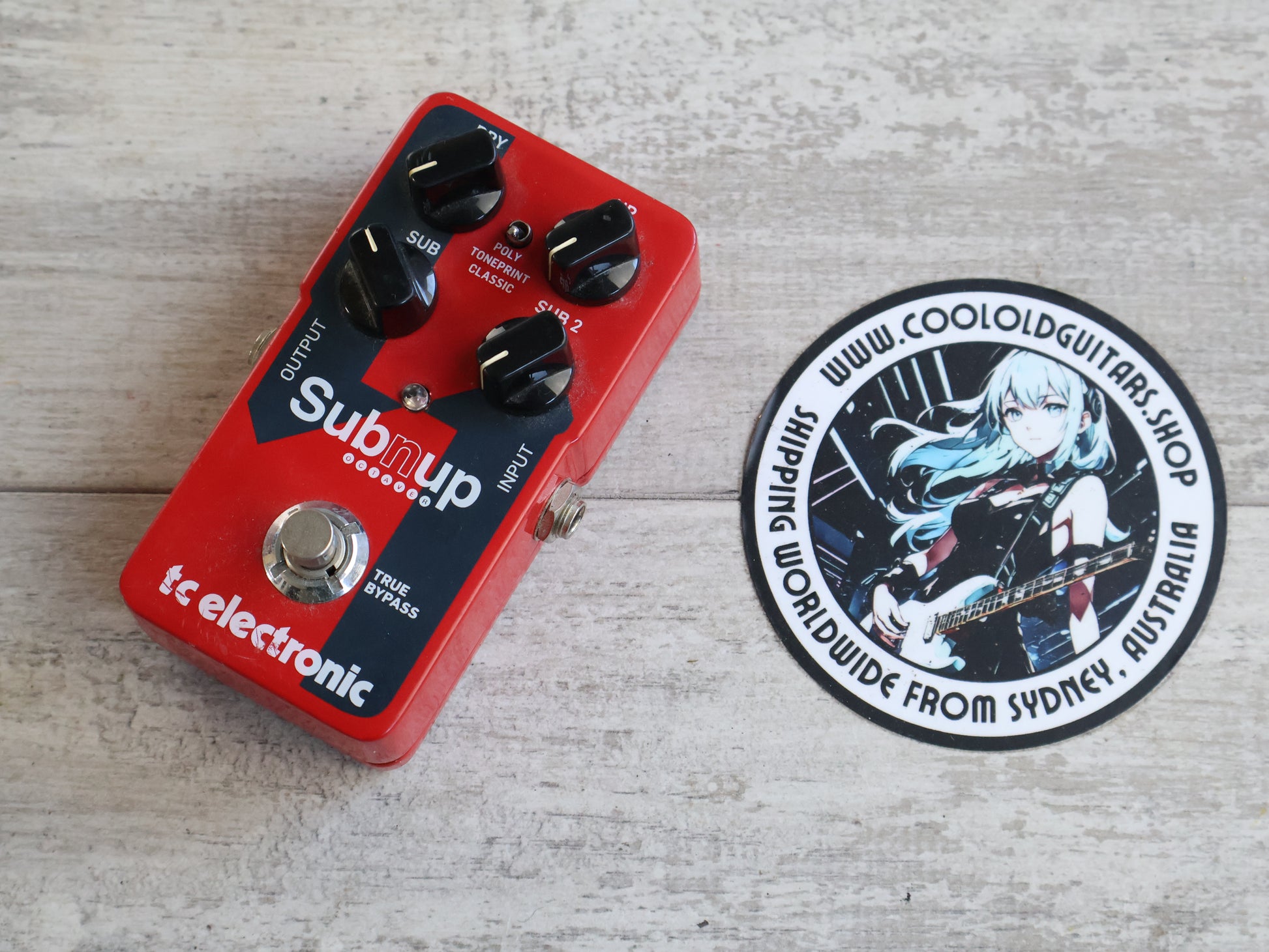 tc octave pedal TC Electronic Sub n Up Octave Pedal – Cool Old Guitars