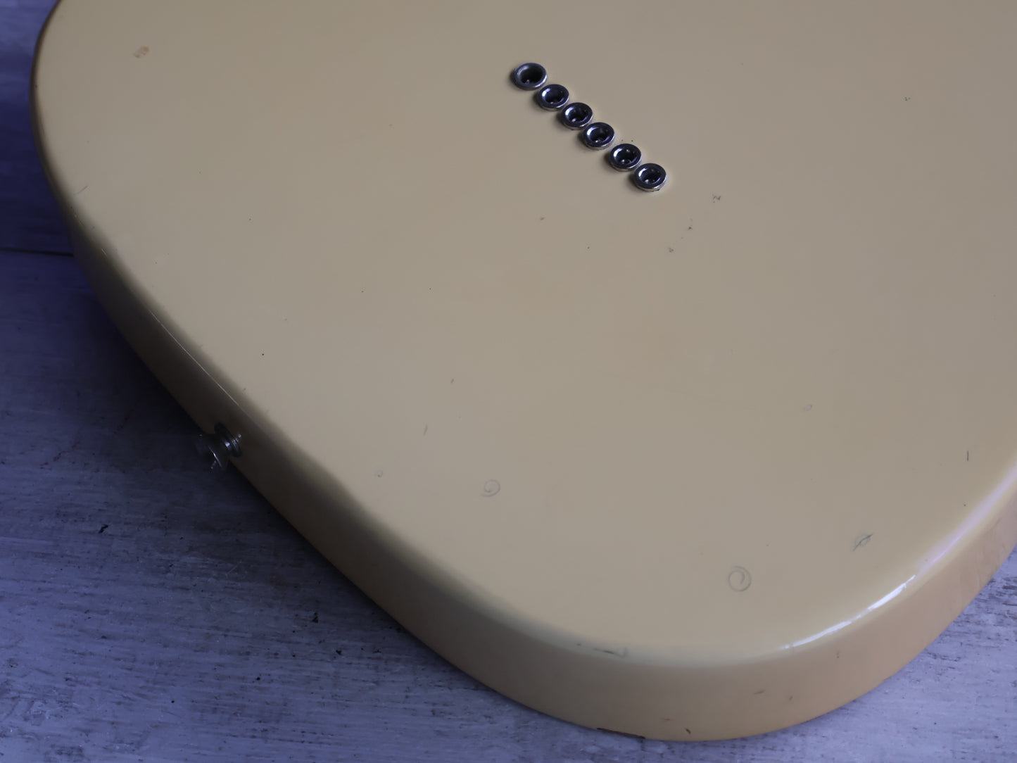1979 Fernandes Japan FES-55 Esquire Twang-Style Guitar (Aged White)