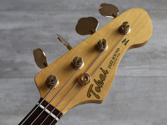 2017 Tokai Japan AJB112G Jazz Bass (See-Through Black)