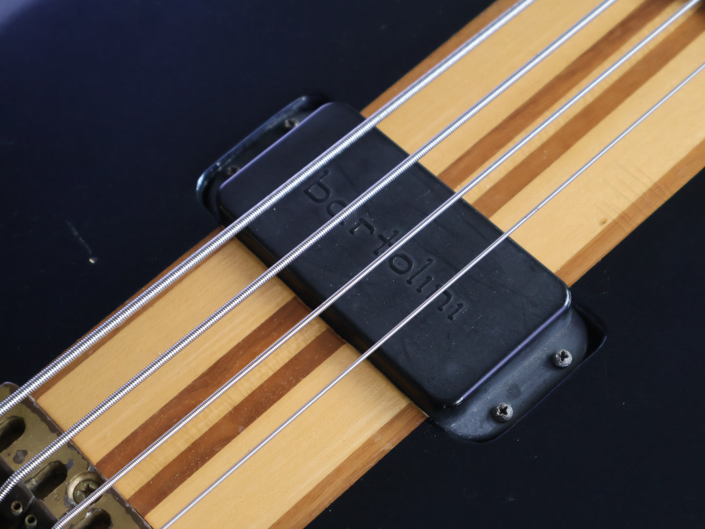 1985 Aria Pro II Japan SB-1000 Neckthrough Bass (Metallic Blue)