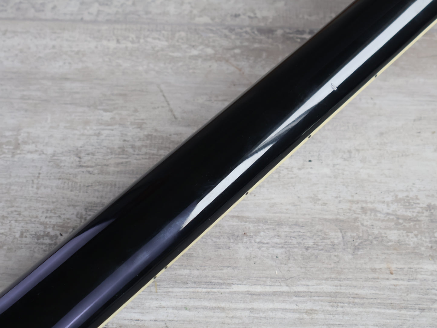 2002 Schecter Diamond Series Scorpion Tribal Baritone (Black)