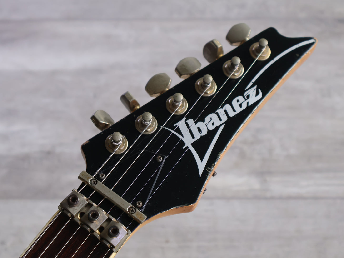 1988 Ibanez Japan RG670 HSS Superstrat w/Fernandes Sustainer (Pearl White)