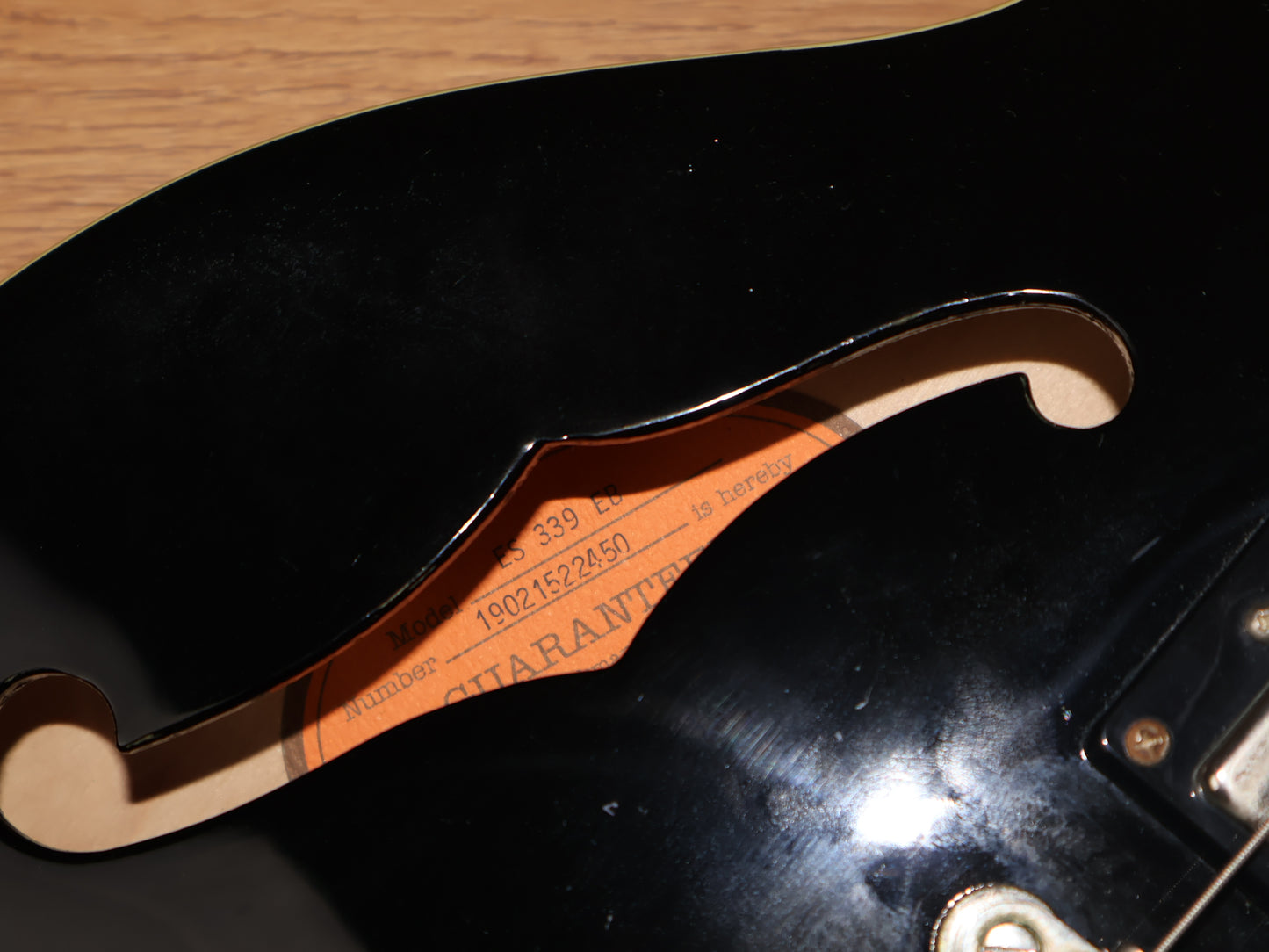 2019 Epiphone ES-339 Pro (Ebony)