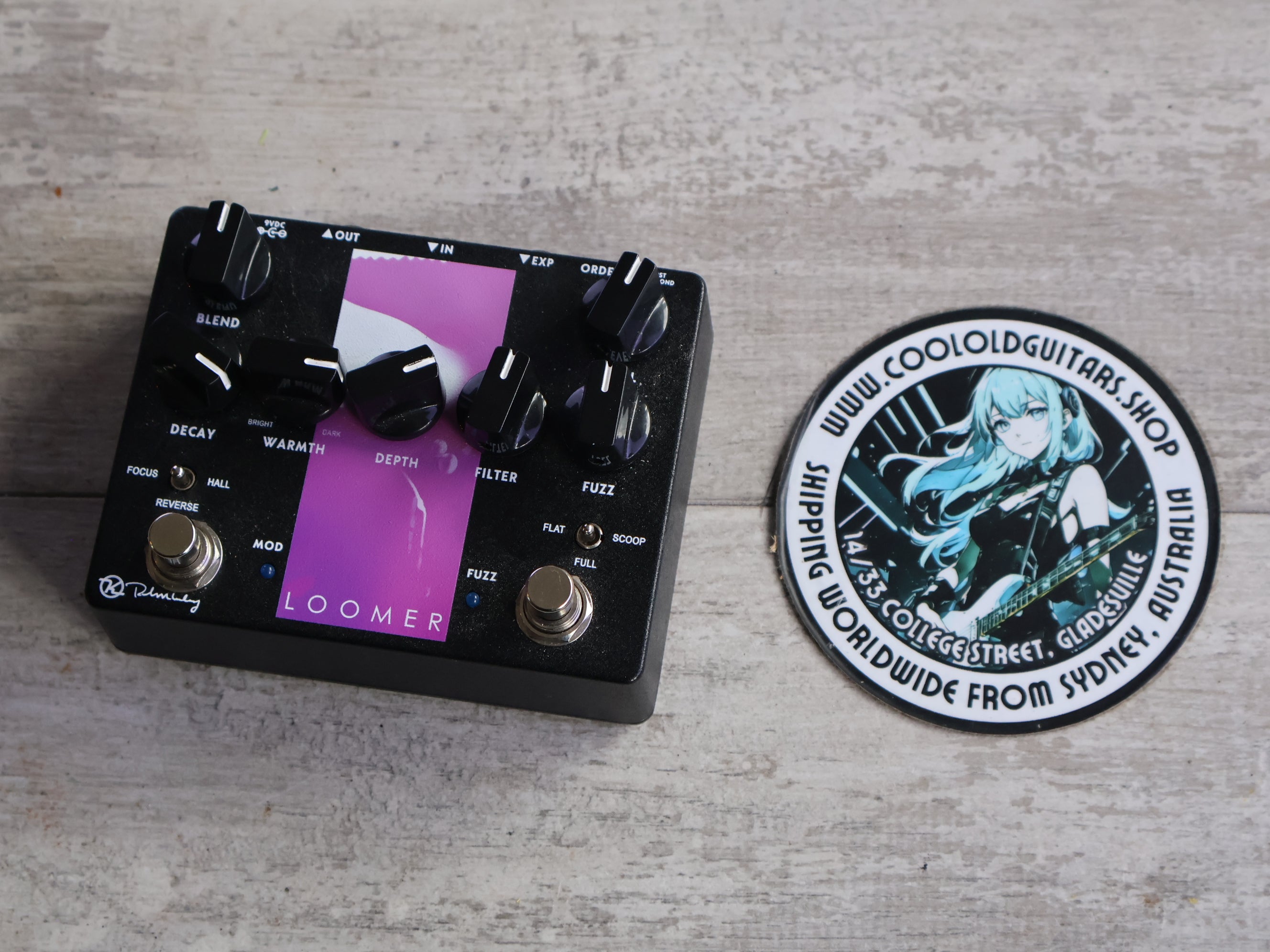 Keeley Loomer Workstation Fuzz, Reverb, Delay & Modulation – Cool