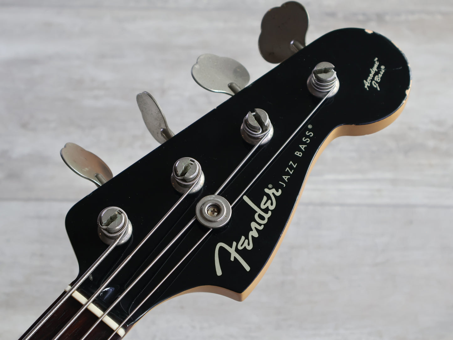 2010 Fender Japan Aerodyne PJ Jazz Bass (Black)