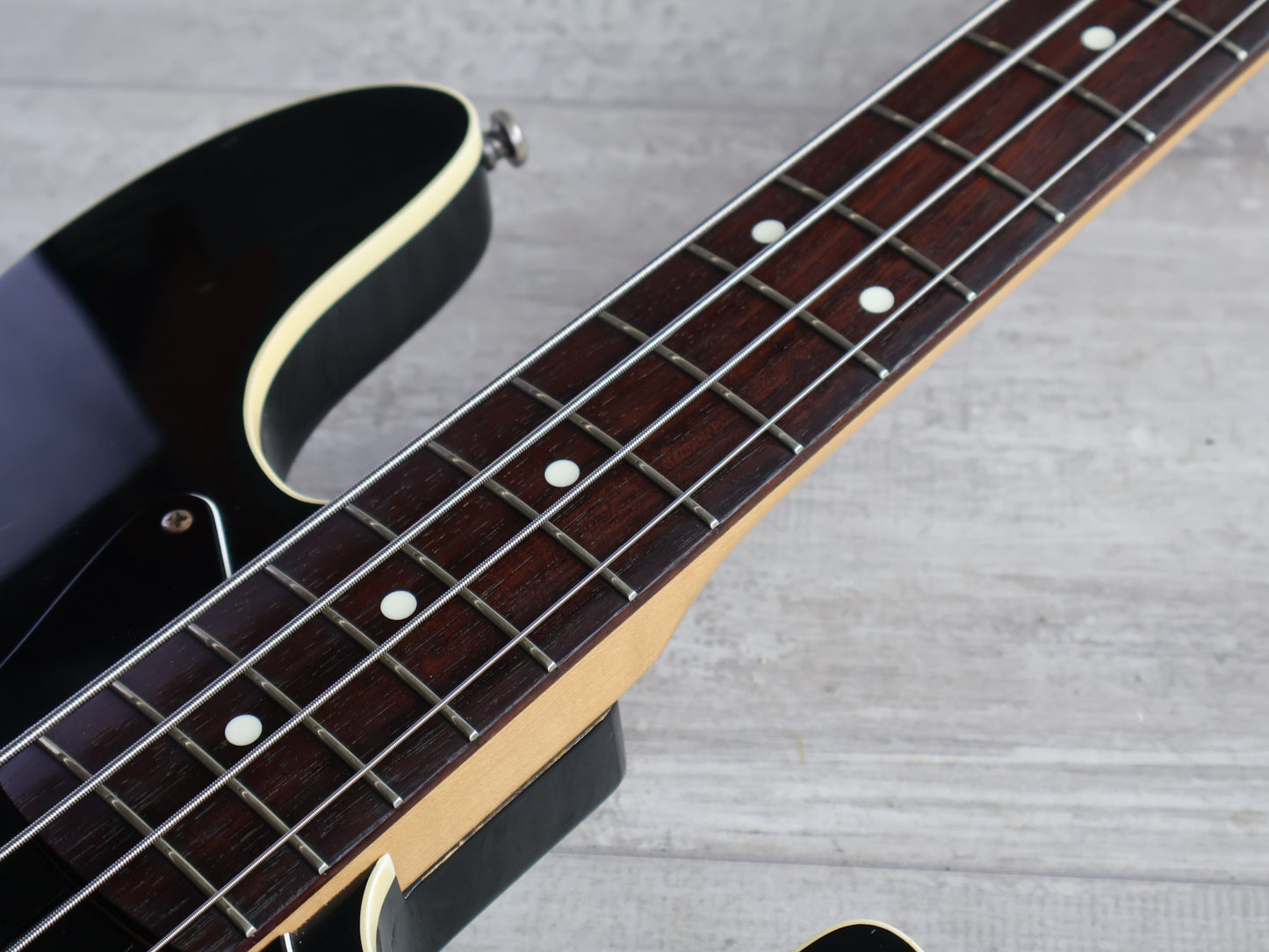2010 Fender Japan Aerodyne PJ Jazz Bass (Black)