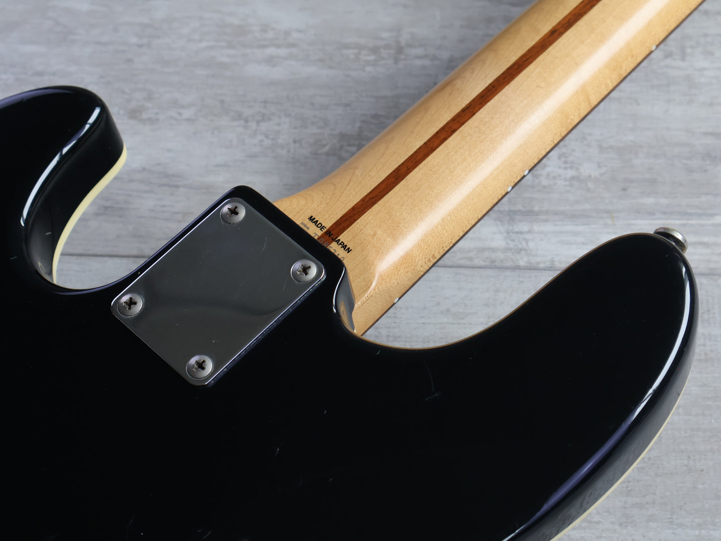 2010 Fender Japan Aerodyne PJ Jazz Bass (Black)