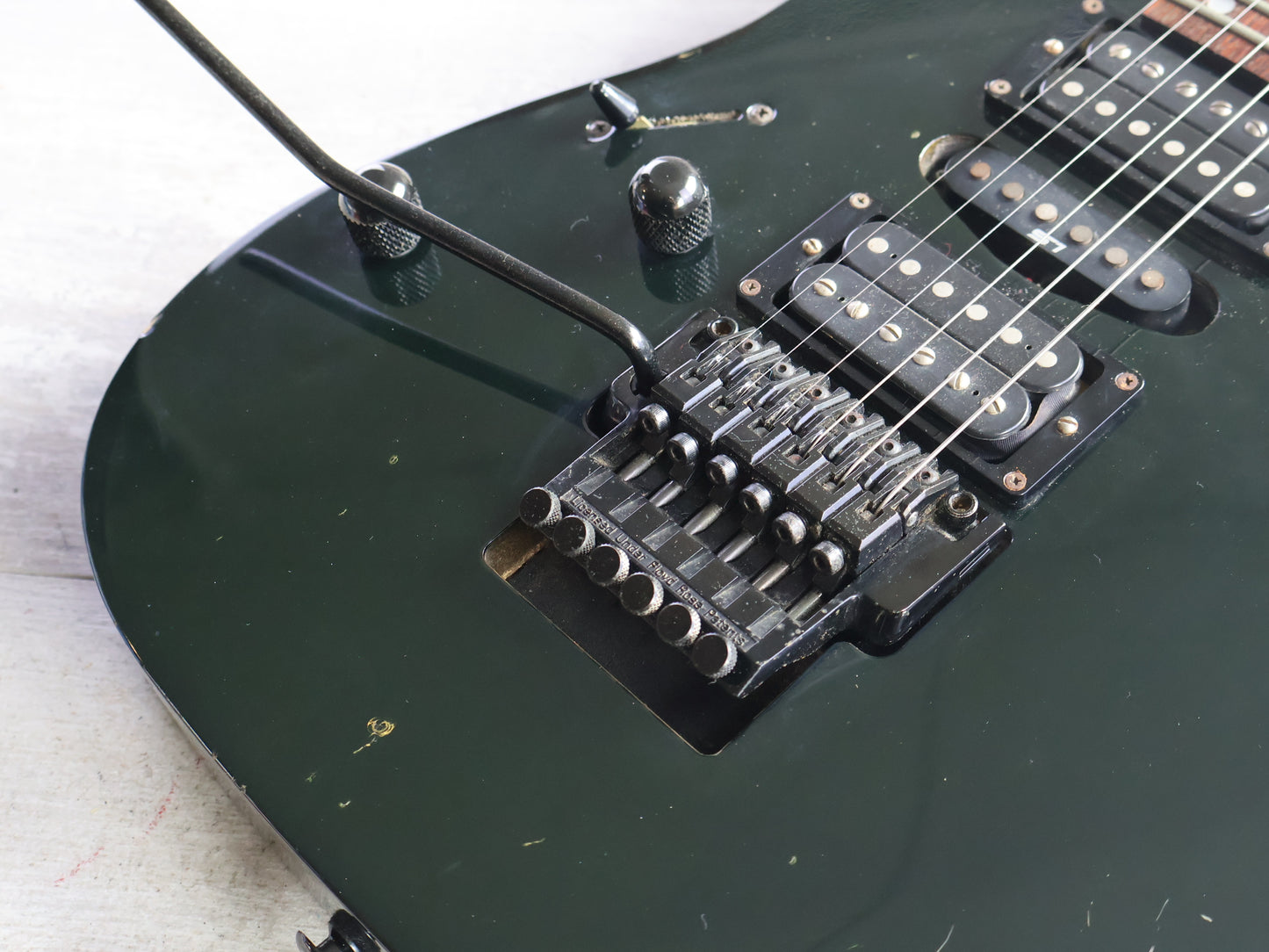 1995 Ibanez Japan RG570L LH Left Handed Superstrat w/Dimarzio's (Black)