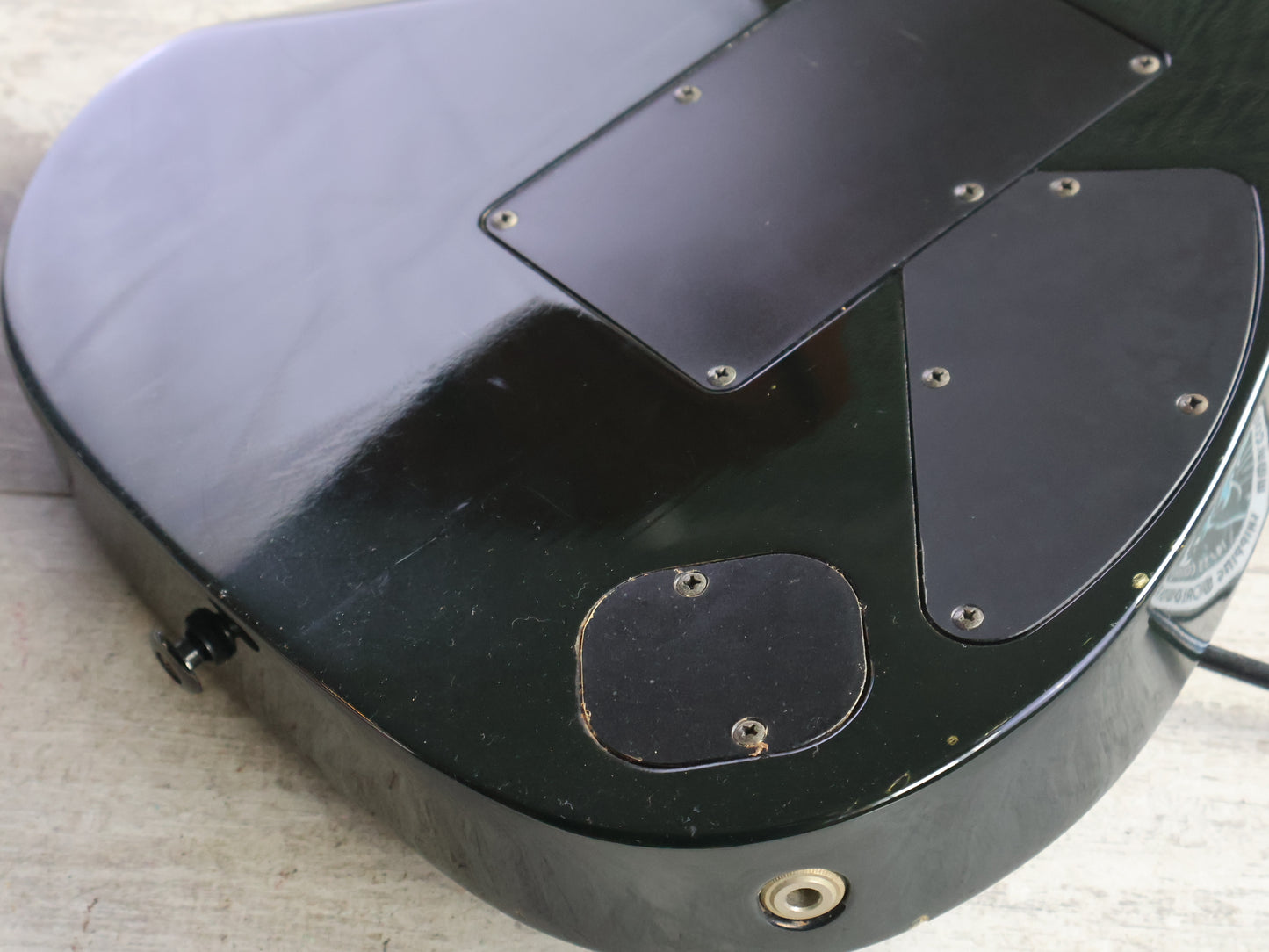 1995 Ibanez Japan RG570L LH Left Handed Superstrat w/Dimarzio's (Black)