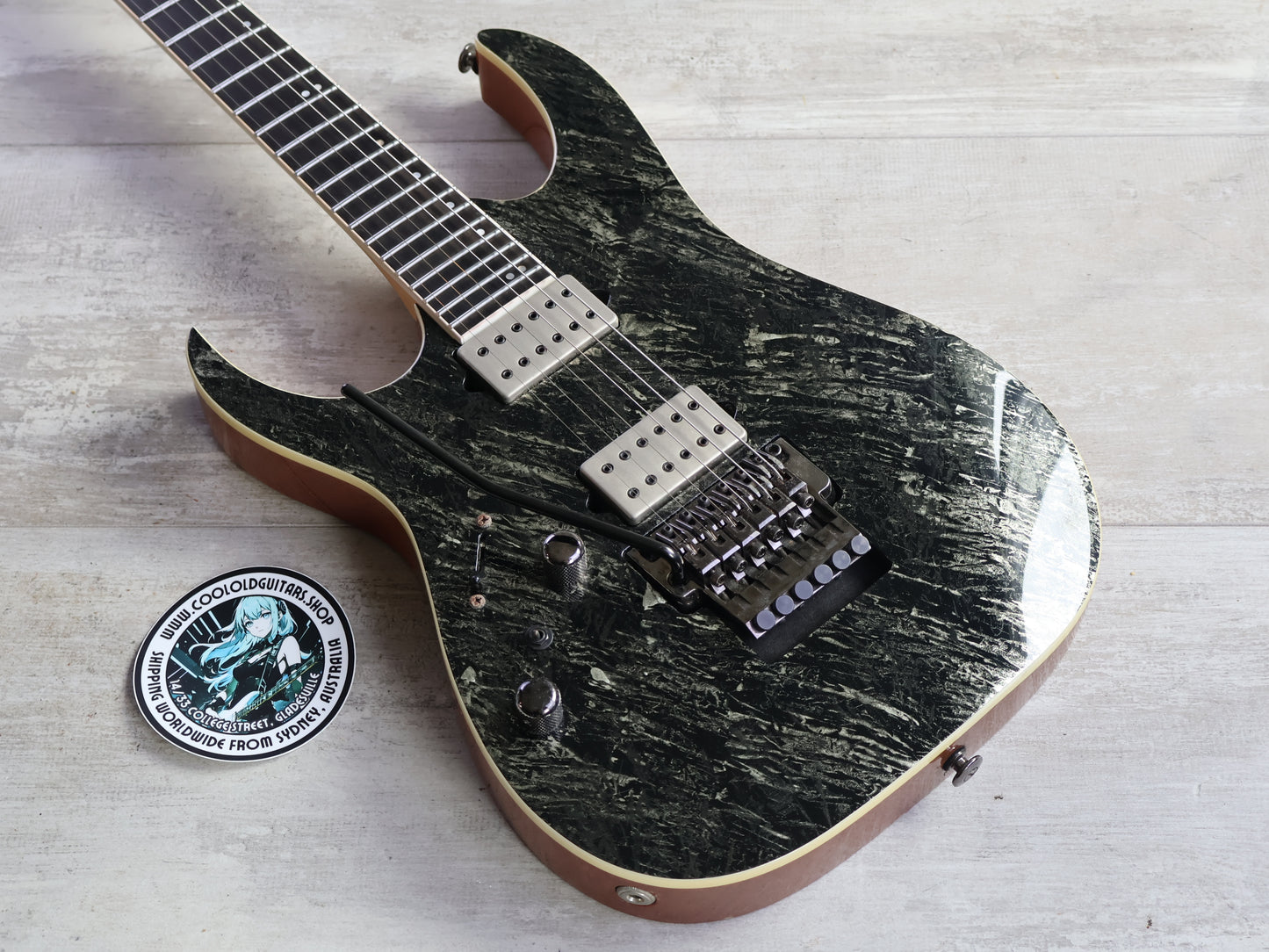 Ibanez Prestige RG5320L-CSW LH Left Handed HH Superstrat (Cosmic Shadow)