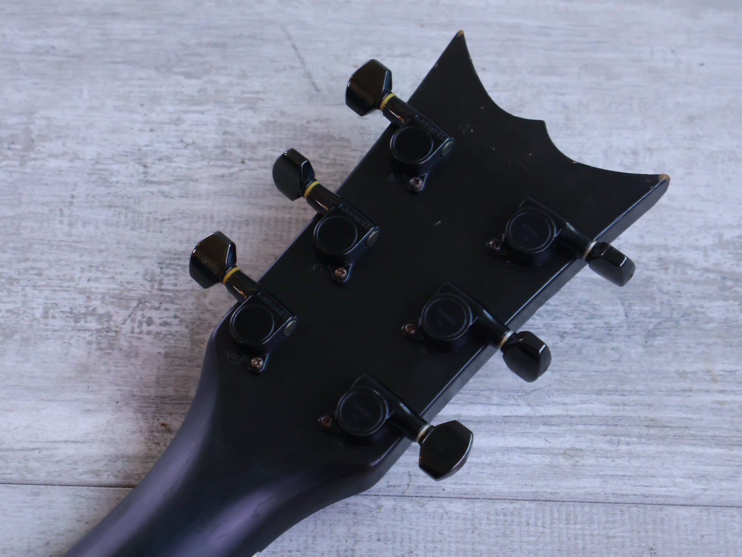 1976 Yamaha Japan SX-60 "Devil's Head" Double Cutaway (Black)
