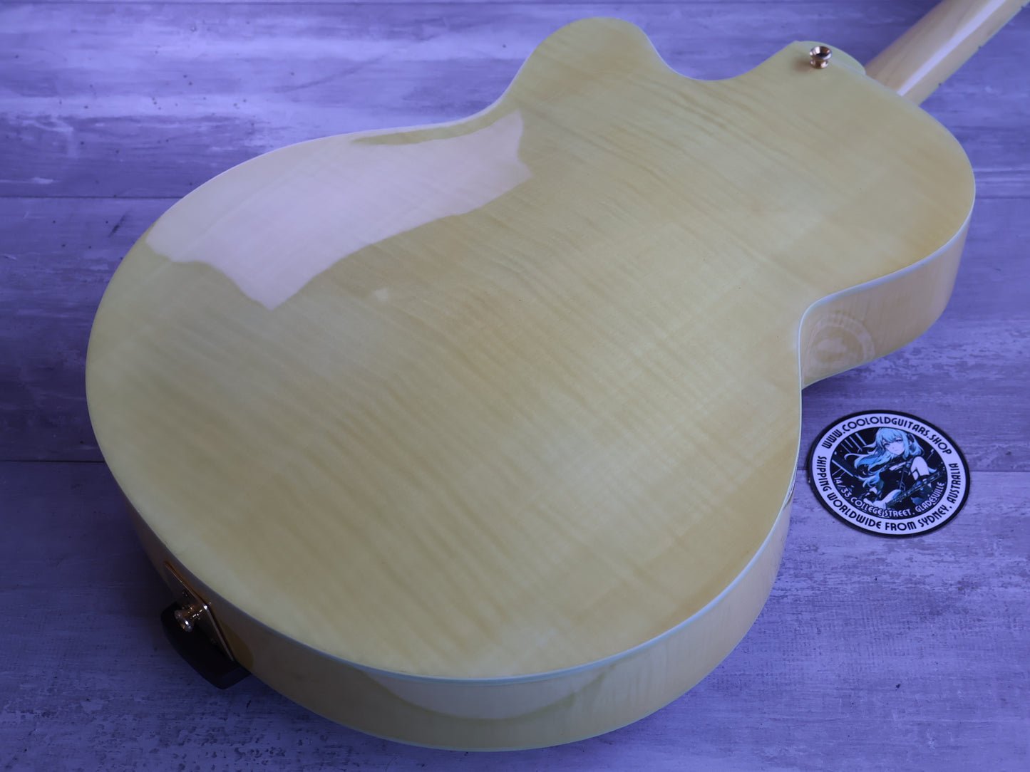 1990's Antique Noel AJG-980 Jazz Box Hollowbody (Natural)