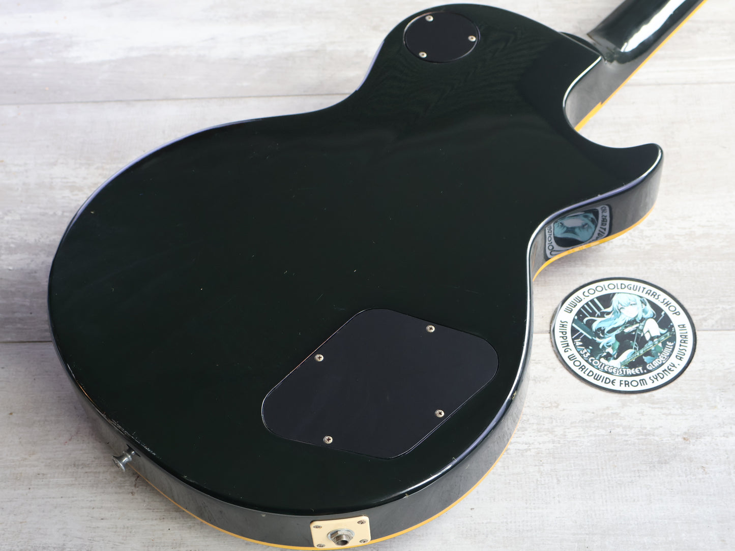 1983 Greco Japan EG59-50L Left Handed Les Paul (Ebony)