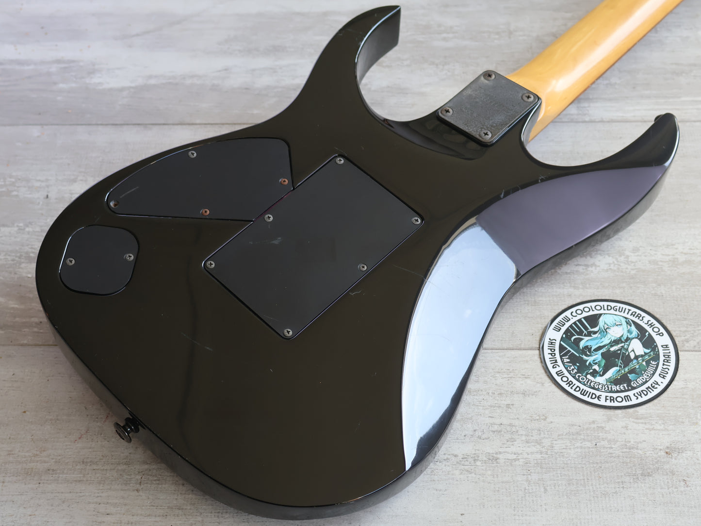 1989 Ibanez Japan RG560 HSS Superstrat (Black)