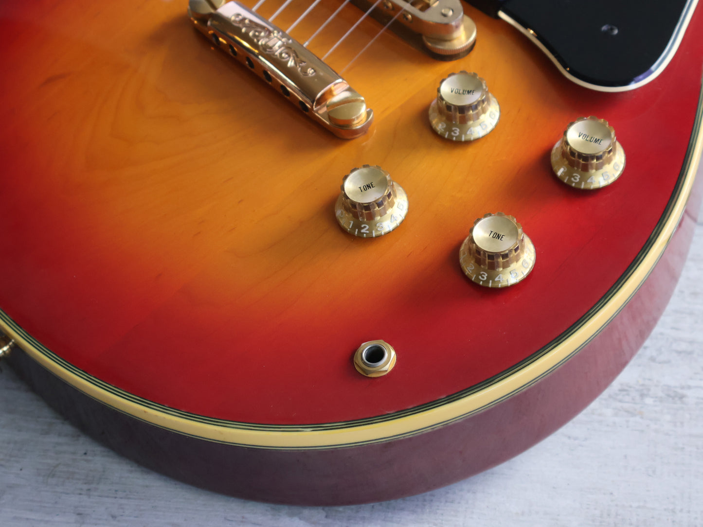 1978 Yamaha Japan SG-2000 Neckthrough Double Cutaway (Cherry Sunburst)