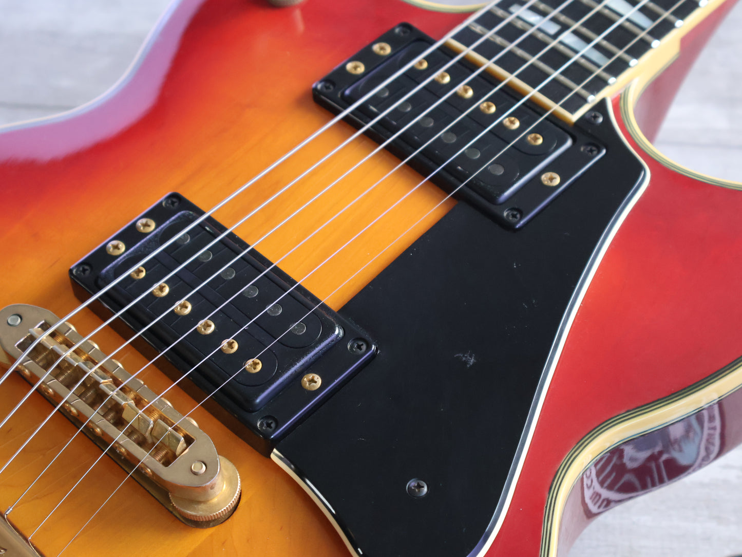 1978 Yamaha Japan SG-2000 Neckthrough Double Cutaway (Cherry Sunburst)