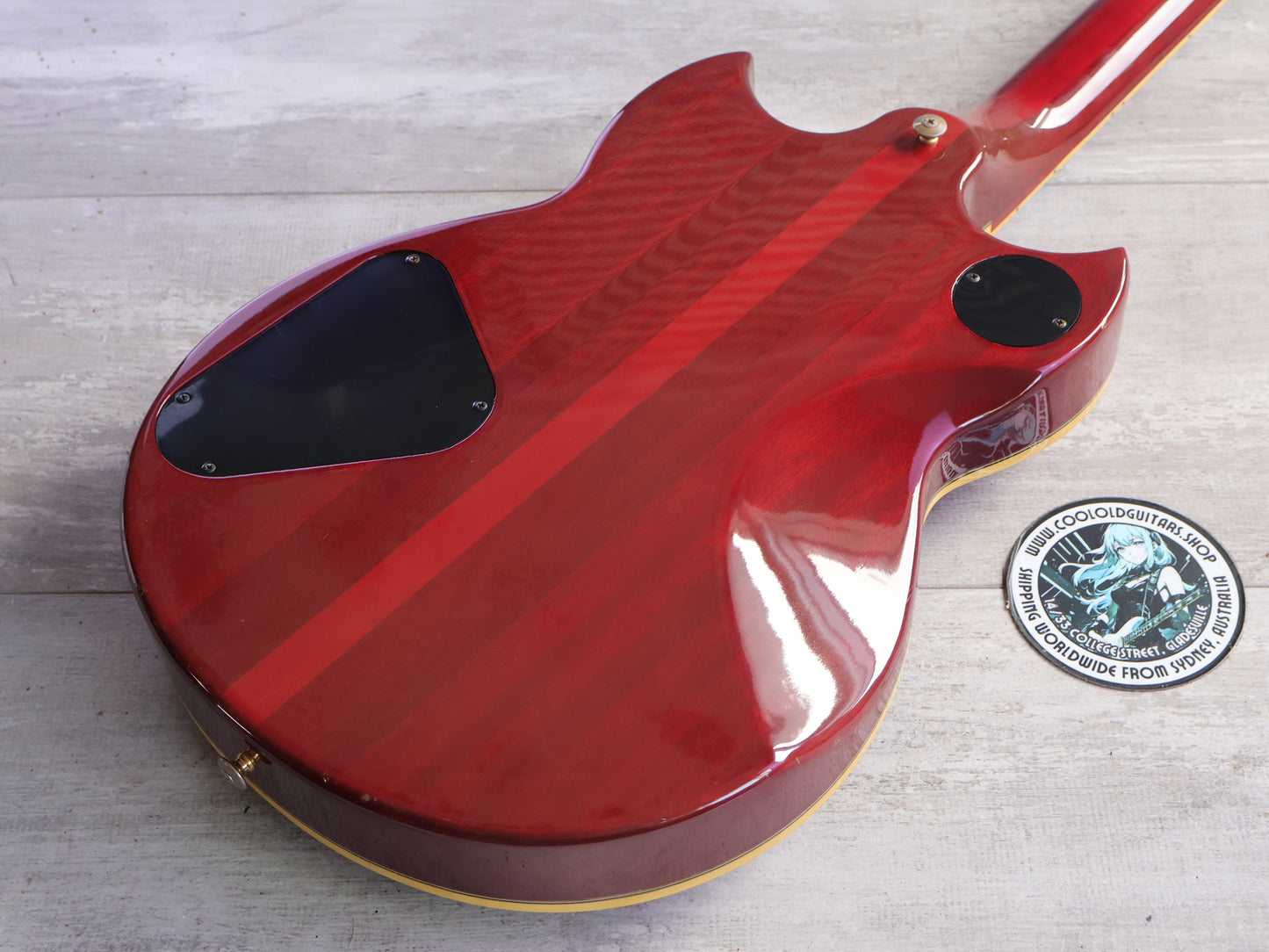 1978 Yamaha Japan SG-2000 Neckthrough Double Cutaway (Cherry Sunburst)