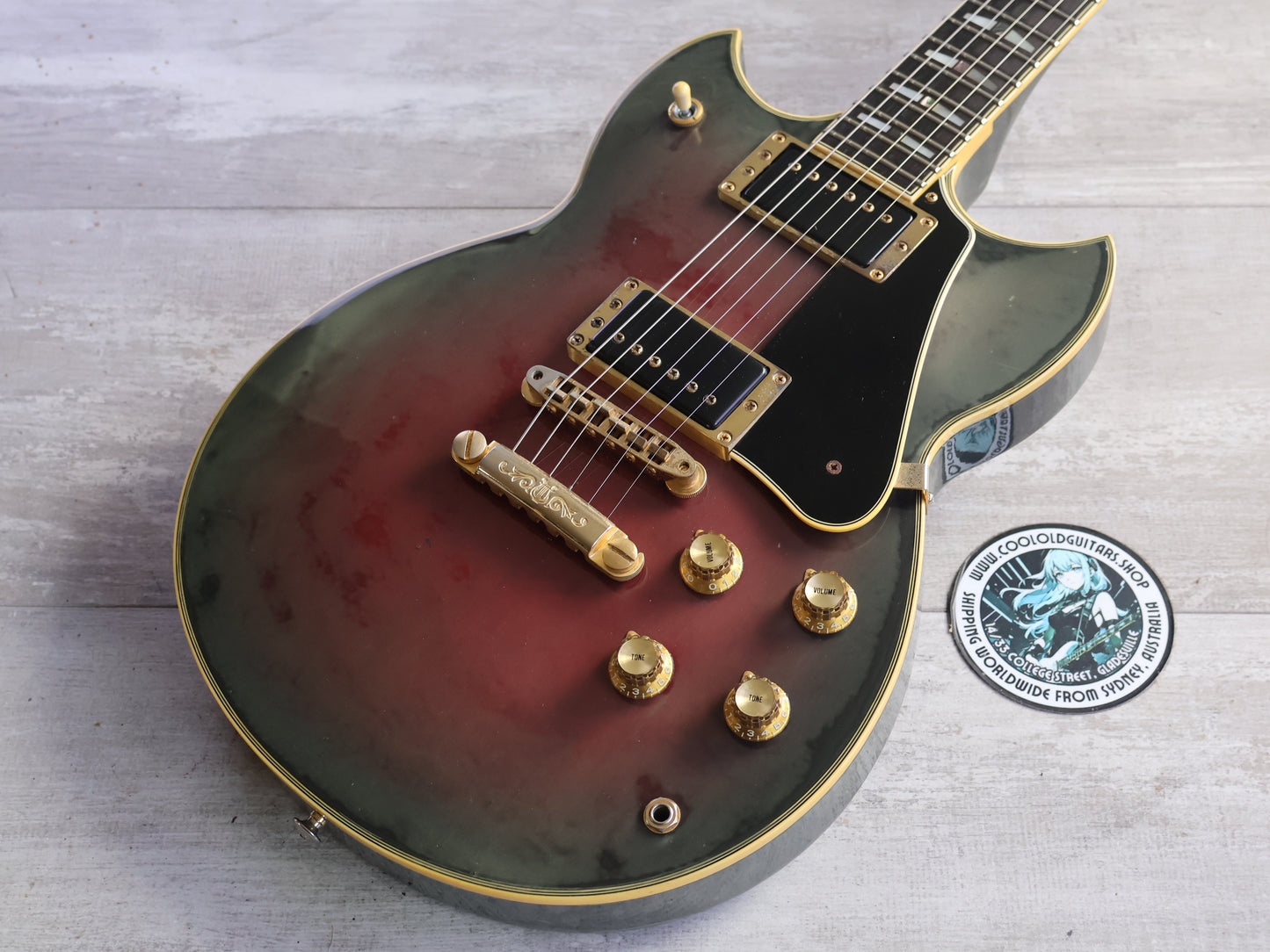 1983 Yamaha Japan SG-1600 Double Cutaway (Wine Red)