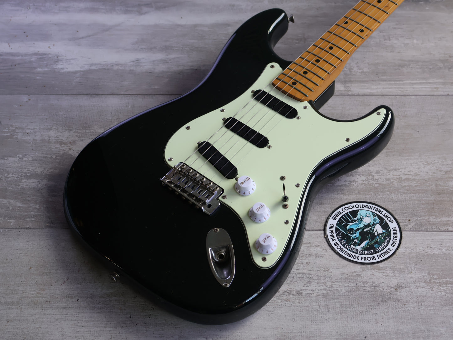 1985 Fender Japan ST72-55 '72 Reissue Stratocaster (Black)