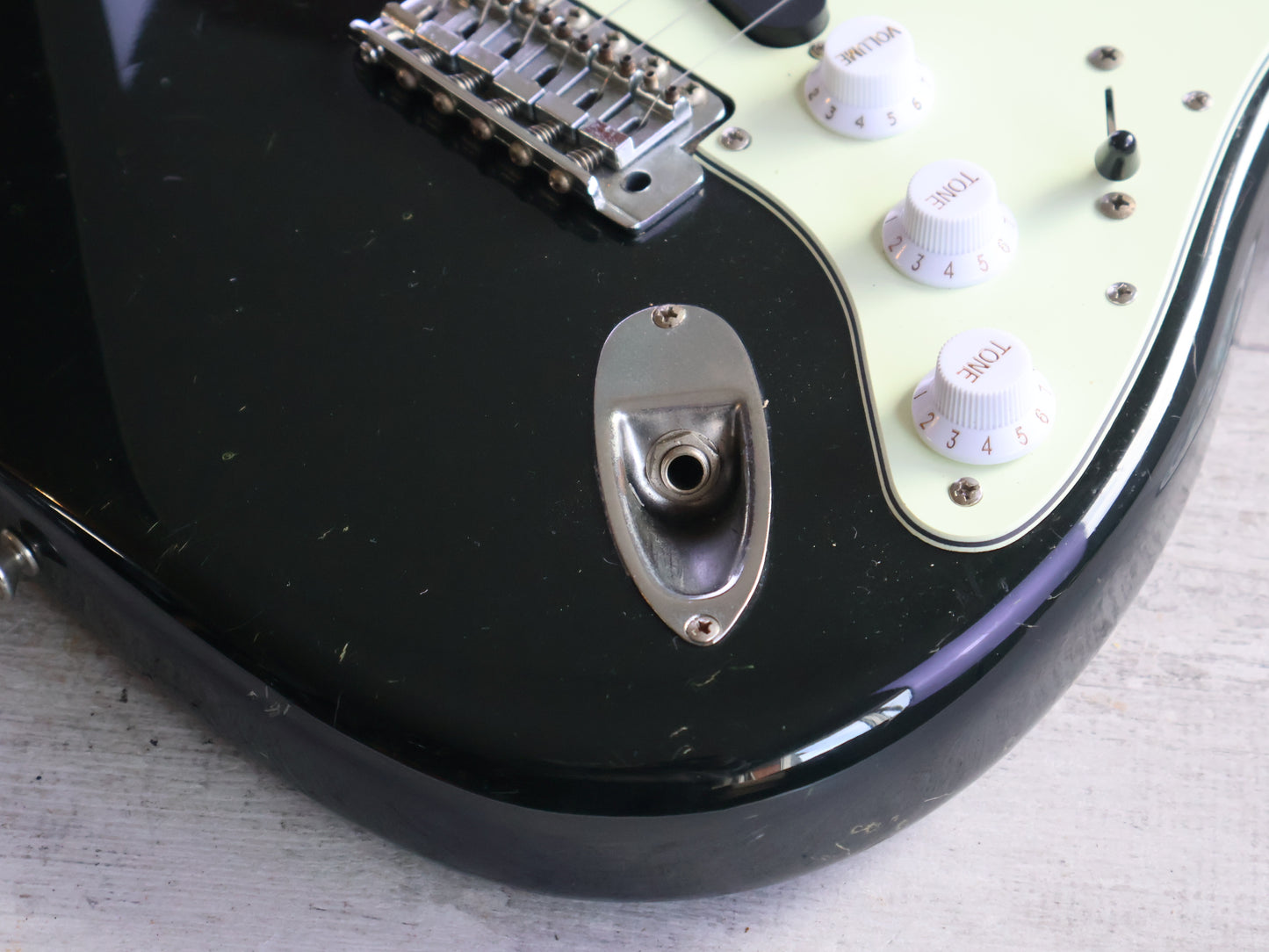 1985 Fender Japan ST72-55 '72 Reissue Stratocaster (Black)