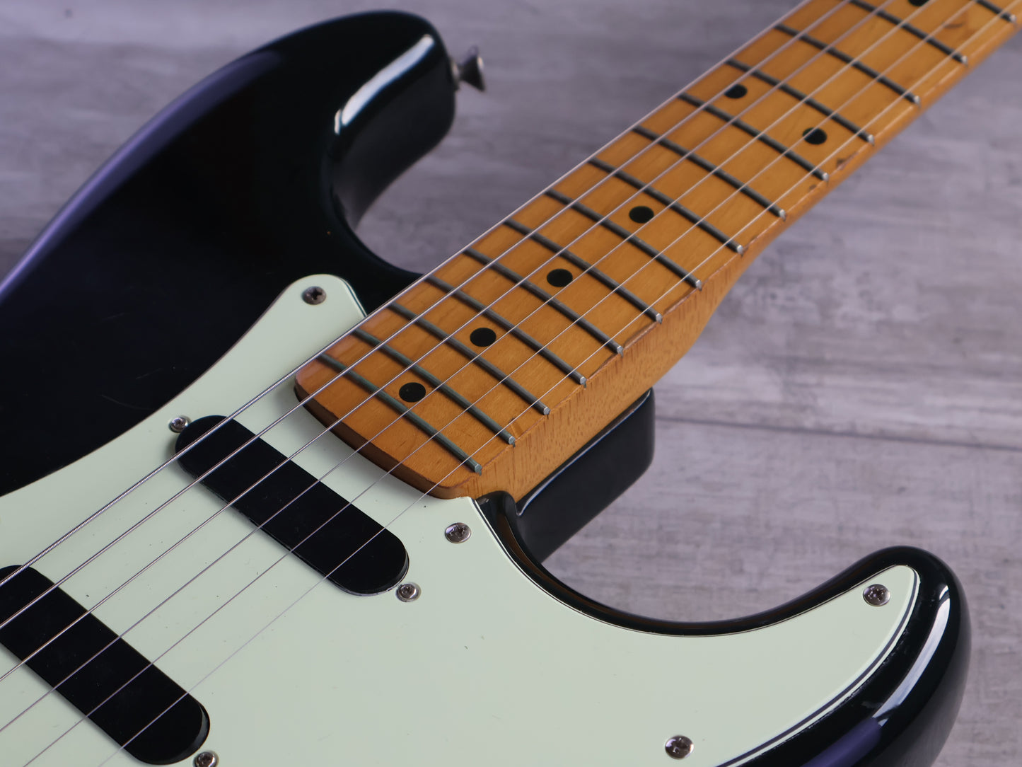 1985 Fender Japan ST72-55 '72 Reissue Stratocaster (Black)