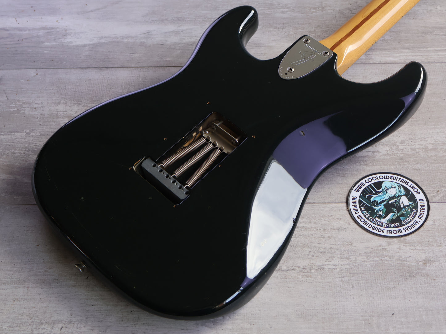 1985 Fender Japan ST72-55 '72 Reissue Stratocaster (Black)
