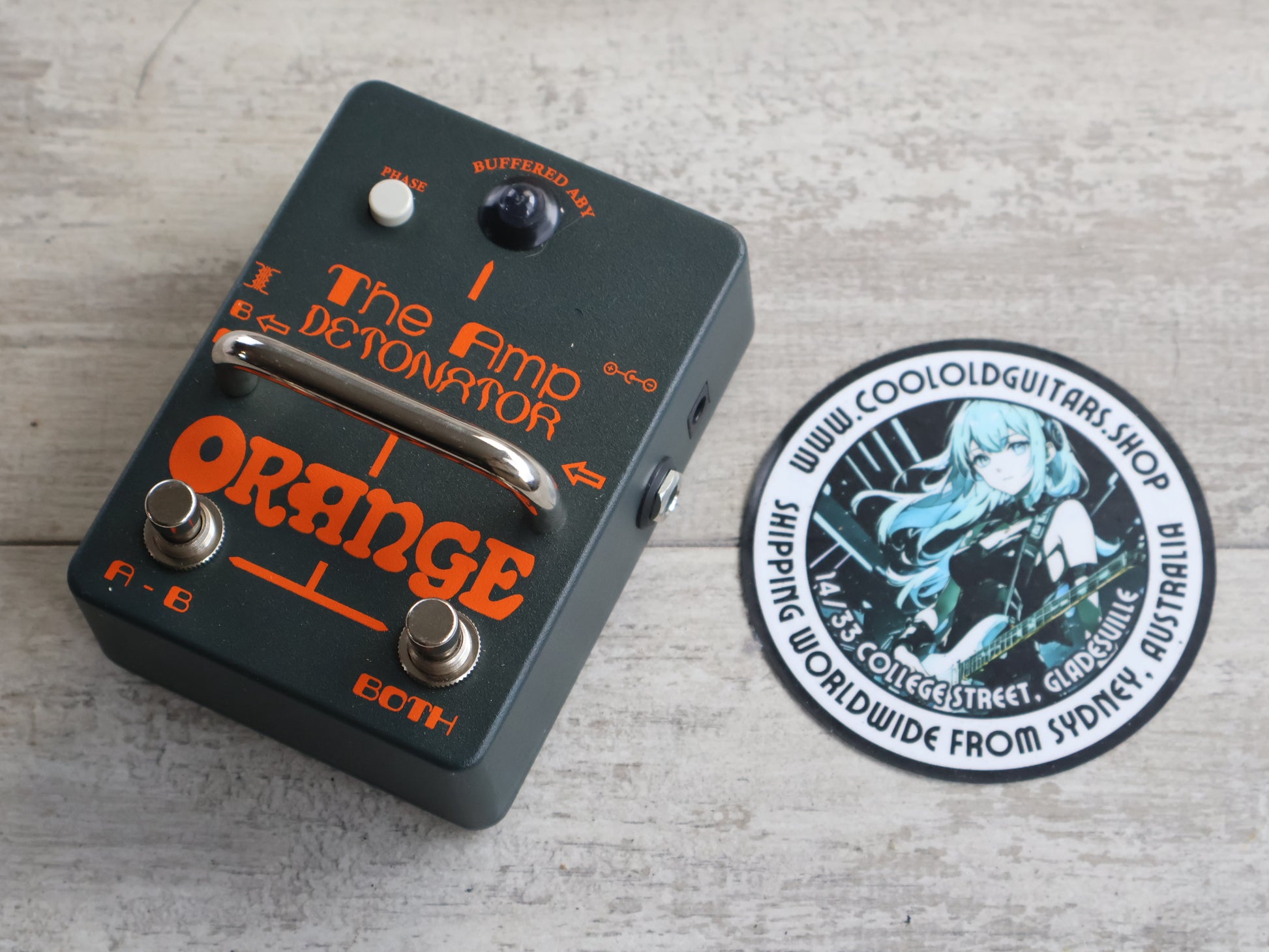 Orange Amp-Detonator ABY Amp Switcher Pedal – Cool Old Guitars