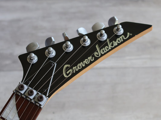 1996 Grover Jackson Japan KV-c.u.65 King V Flying V (Cherry Sunburst)