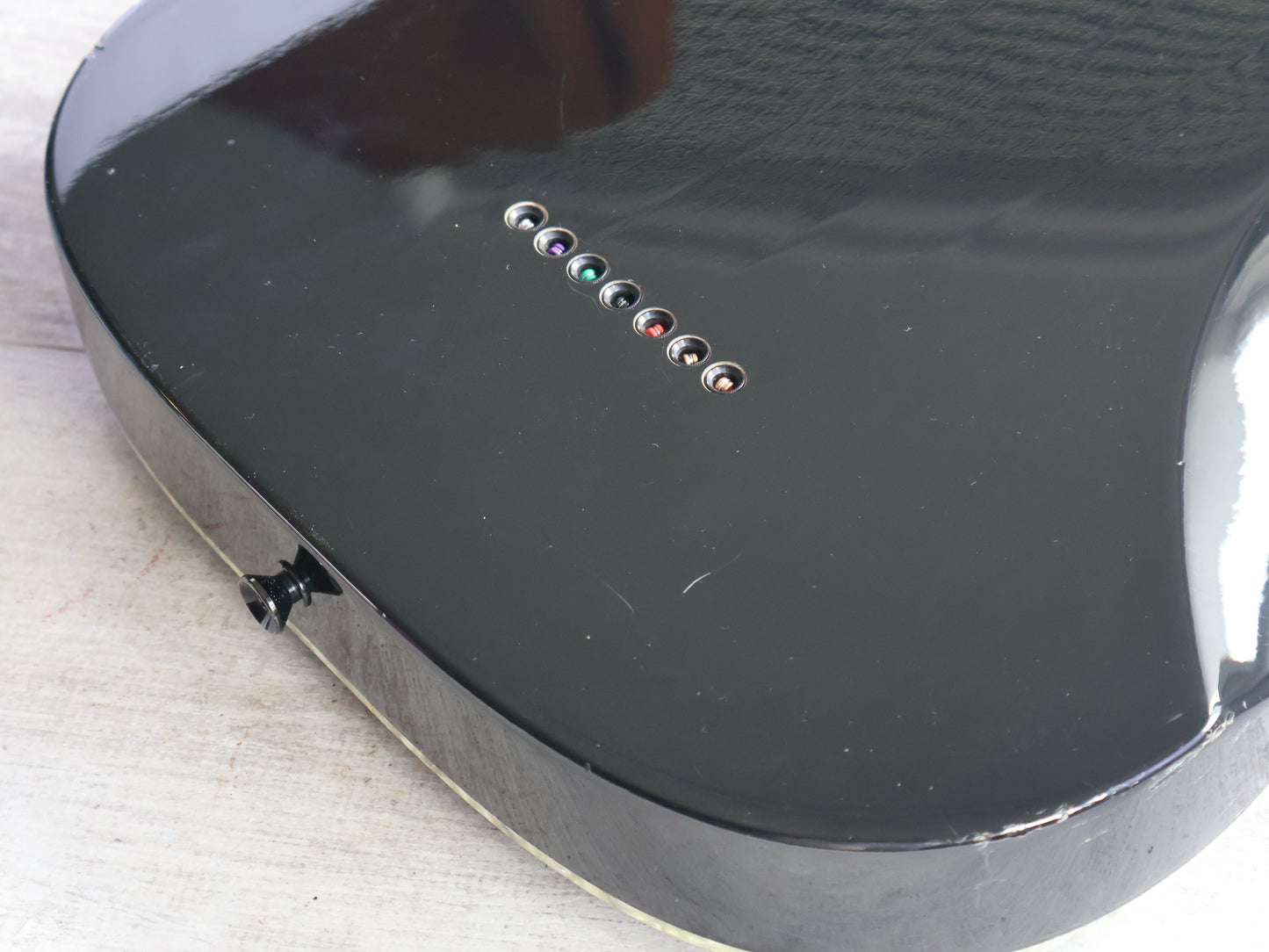 2013 ESP Japan E-II T-B7 Baritone 7-String Telecaster (Black)