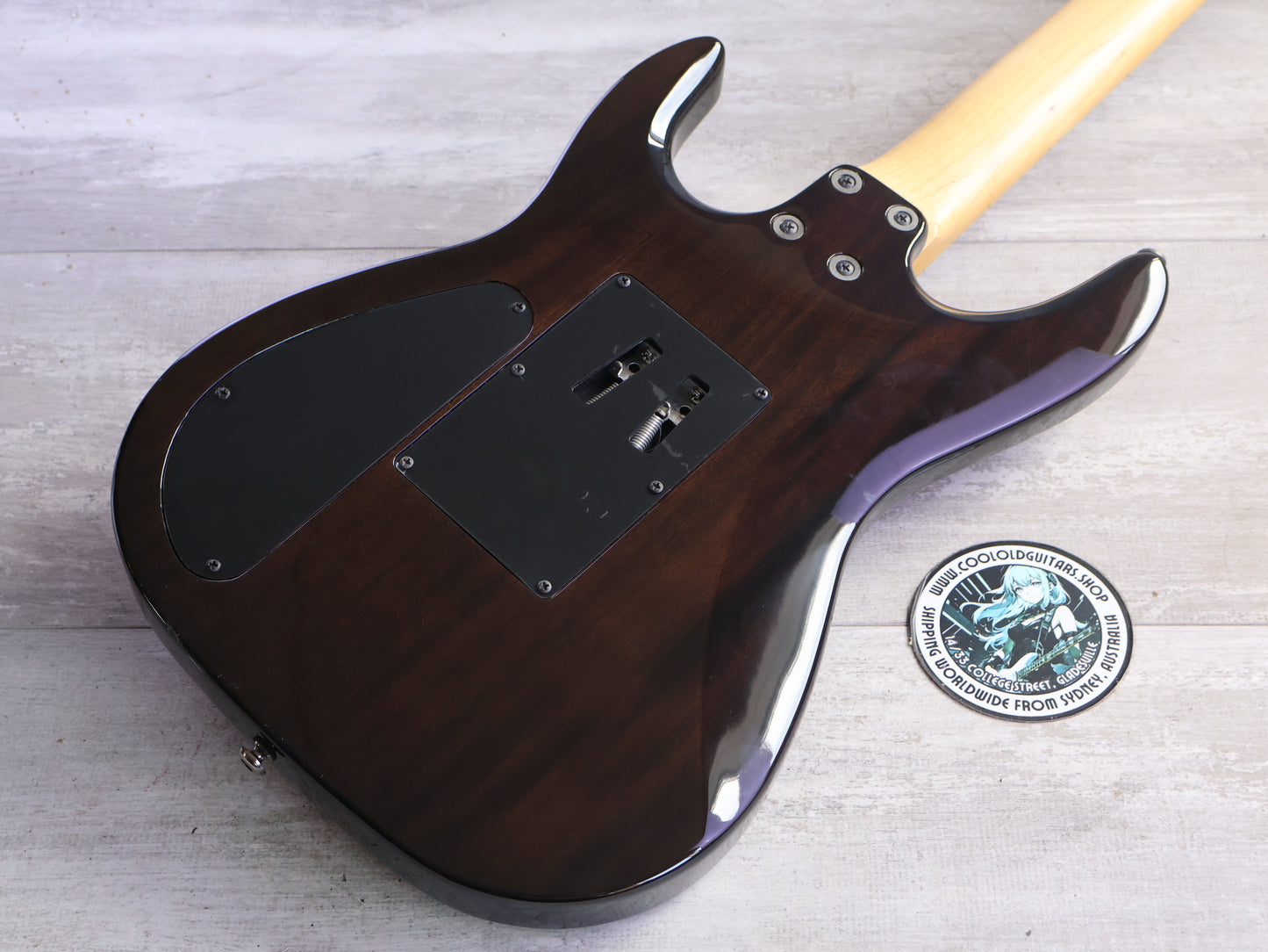 2013 Kramer SC211 Striker Custom FR Superstrat (Transparent Grey)