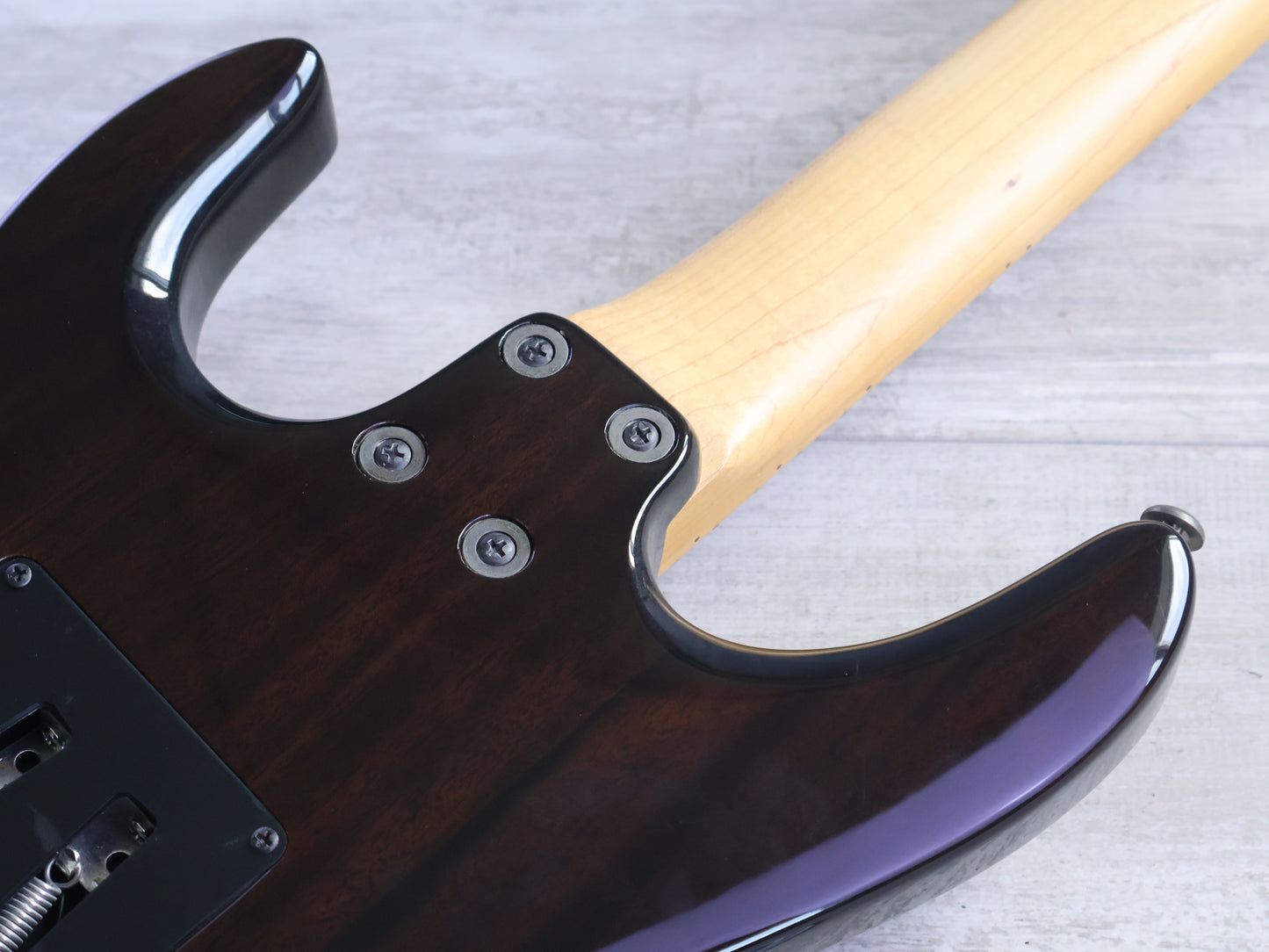 2013 Kramer SC211 Striker Custom FR Superstrat (Transparent Grey)