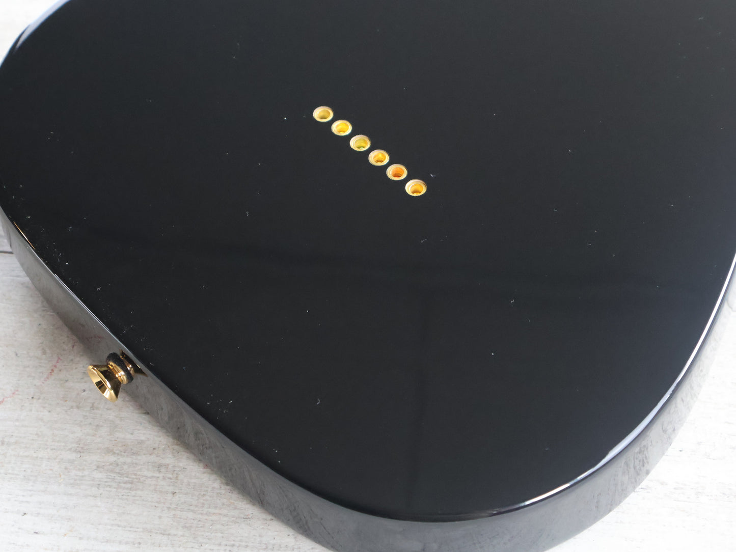 Squier 40th Anniversary "Gold Edition" Telecaster (Black)