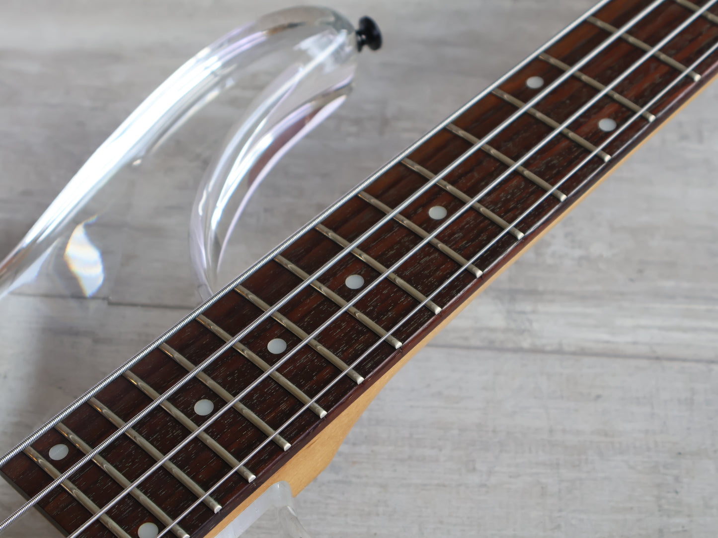 Barclay Acrylic Bass Guitar