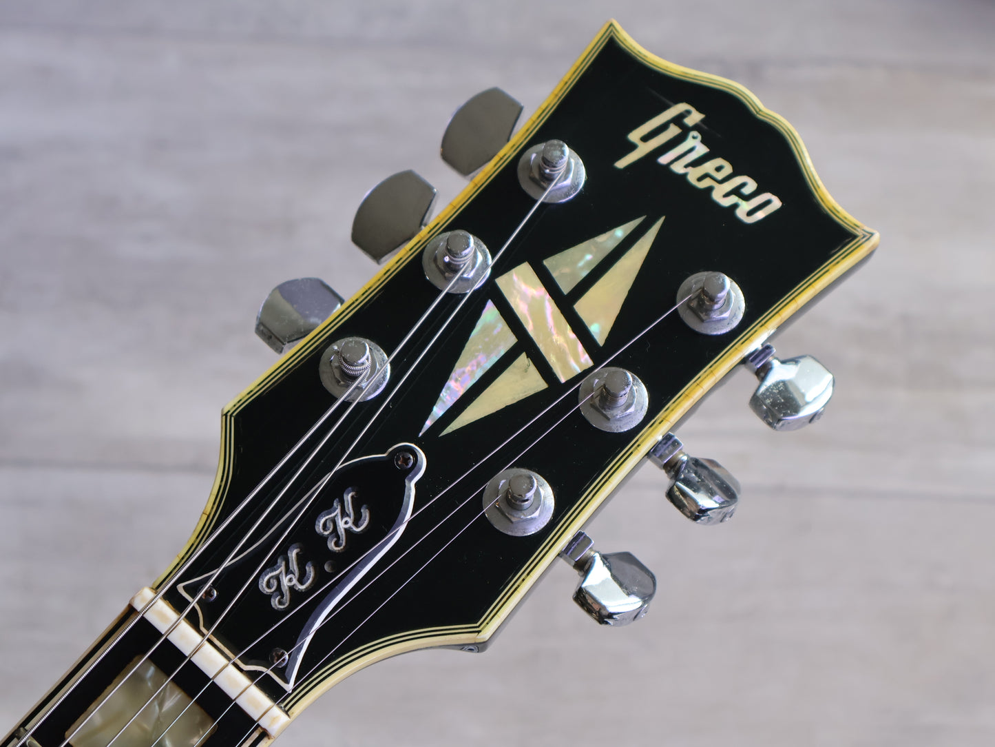 1973 Greco Japan EG-420B Les Paul Custom (Ebony)