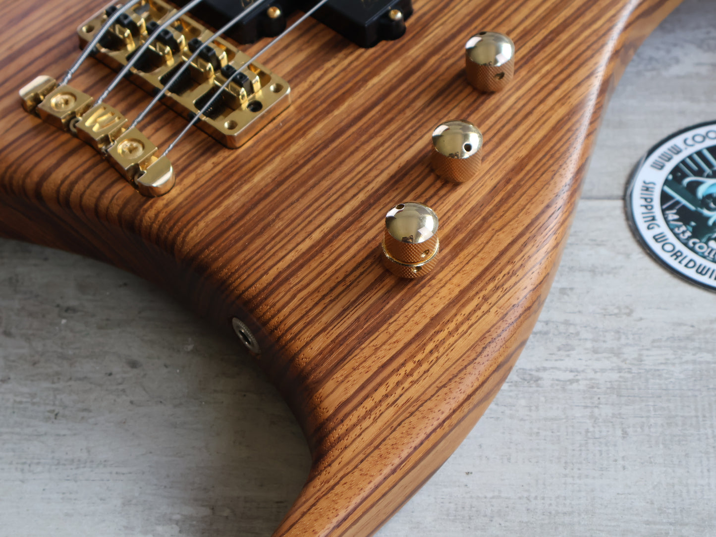 2003 Warwick Buzzard BO Bass (Zebrawood)