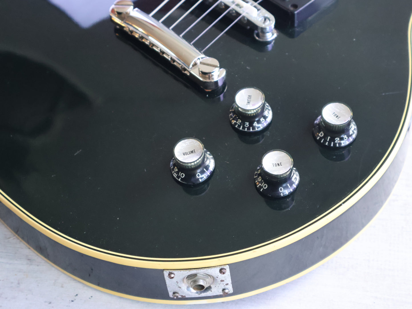 1973 Greco Japan EG-420B Les Paul Custom (Ebony)