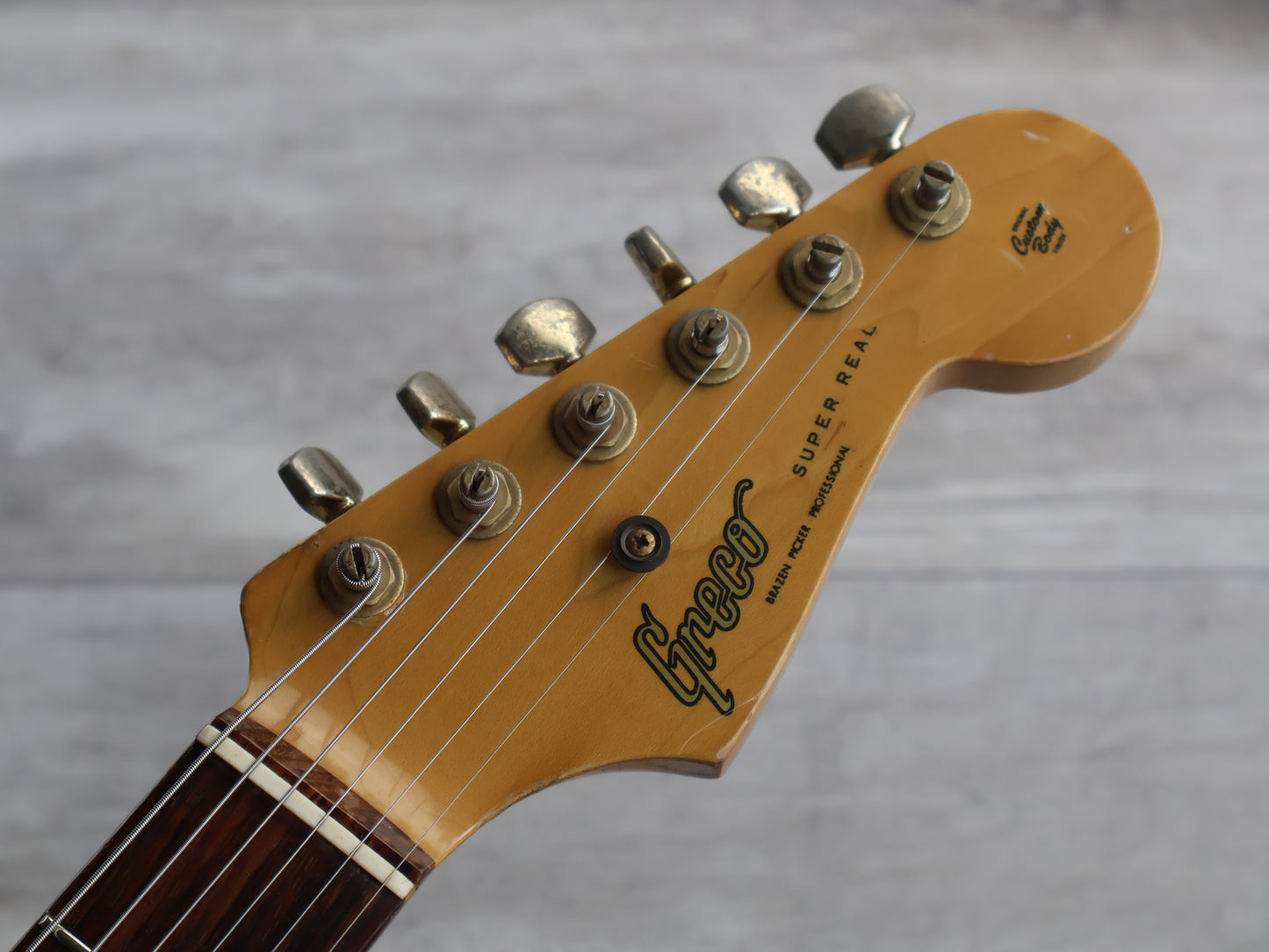 1982 Greco Japan "Super Real" Custom Order Random Star (Candy Apple Red)