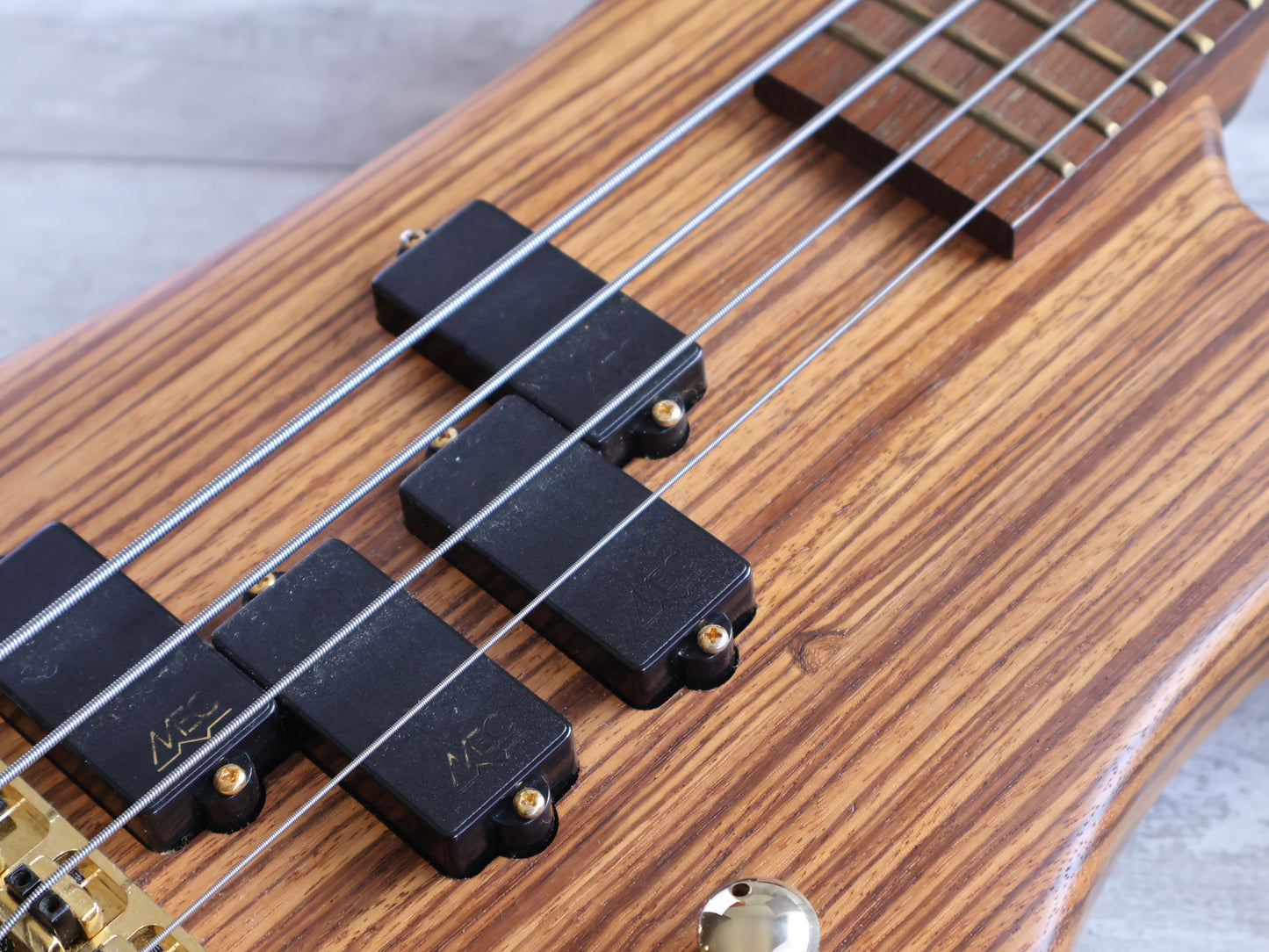 2003 Warwick Buzzard BO Bass (Zebrawood)