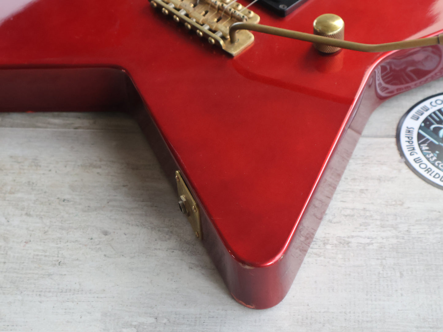 1982 Greco Japan "Super Real" Custom Order Random Star (Candy Apple Red)