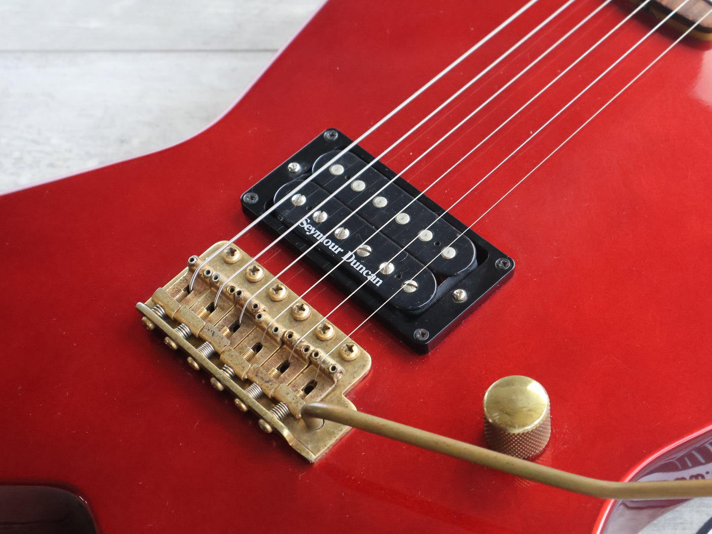 1982 Greco Japan "Super Real" Custom Order Random Star (Candy Apple Red)